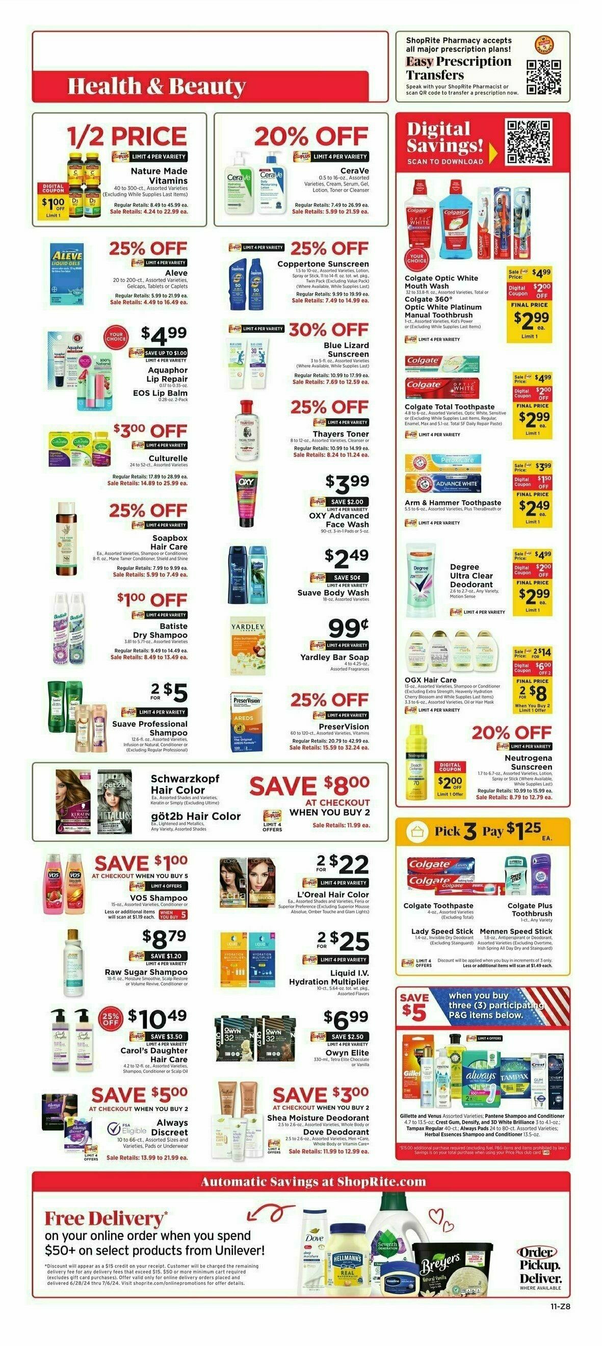ShopRite Weekly Ad from June 28