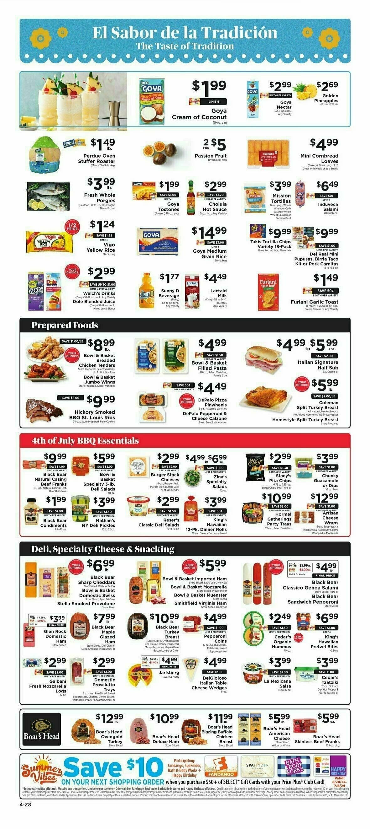 ShopRite Weekly Ad from June 28
