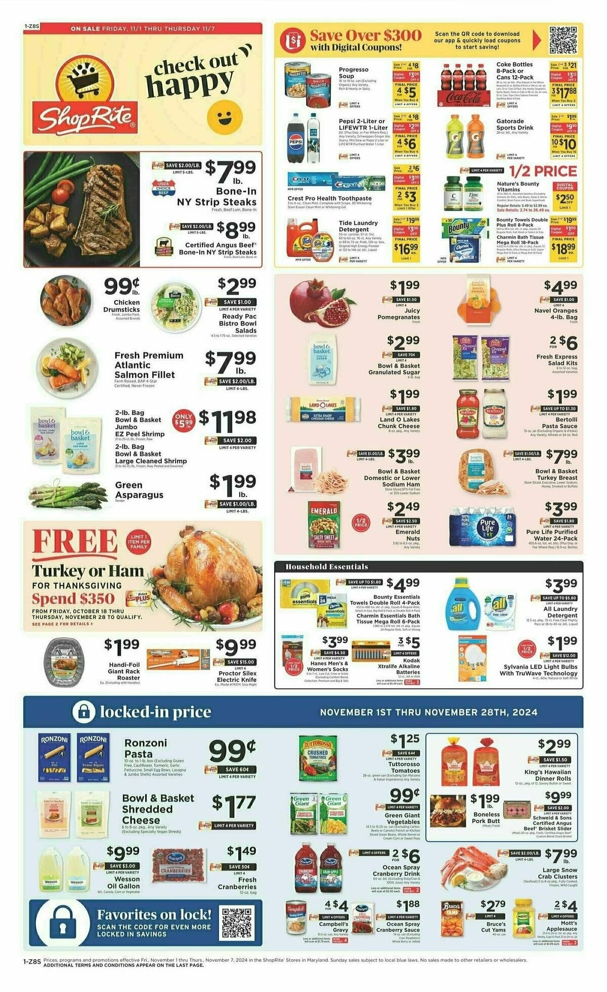 ShopRite Weekly Ad from November 1