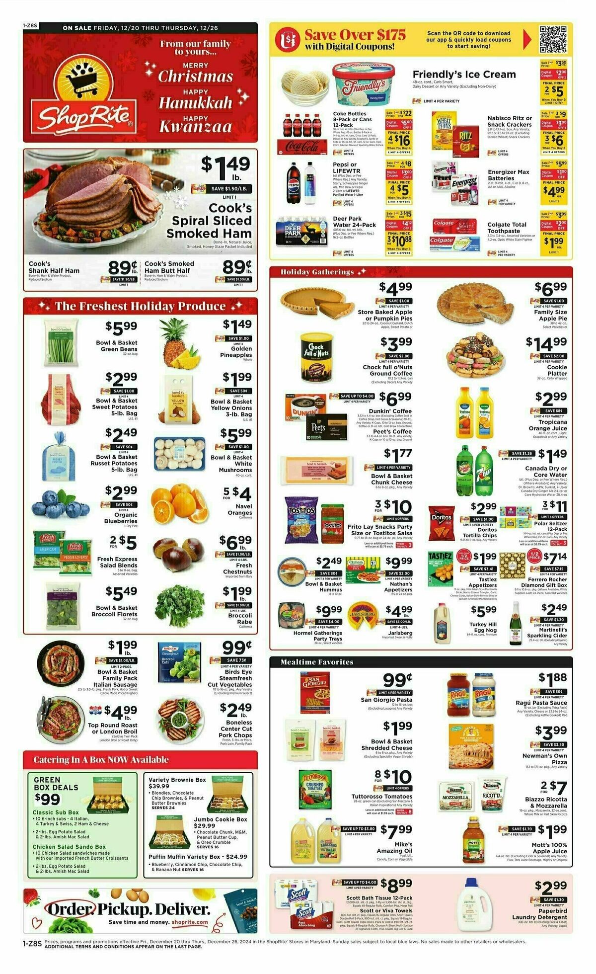 ShopRite Weekly Ad from December 20