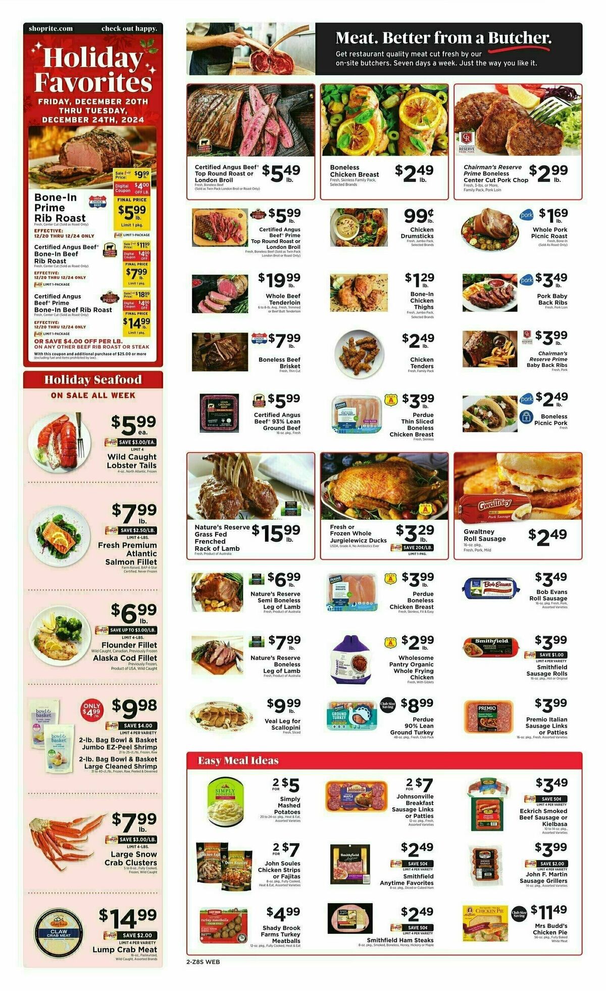 ShopRite Weekly Ad from December 20