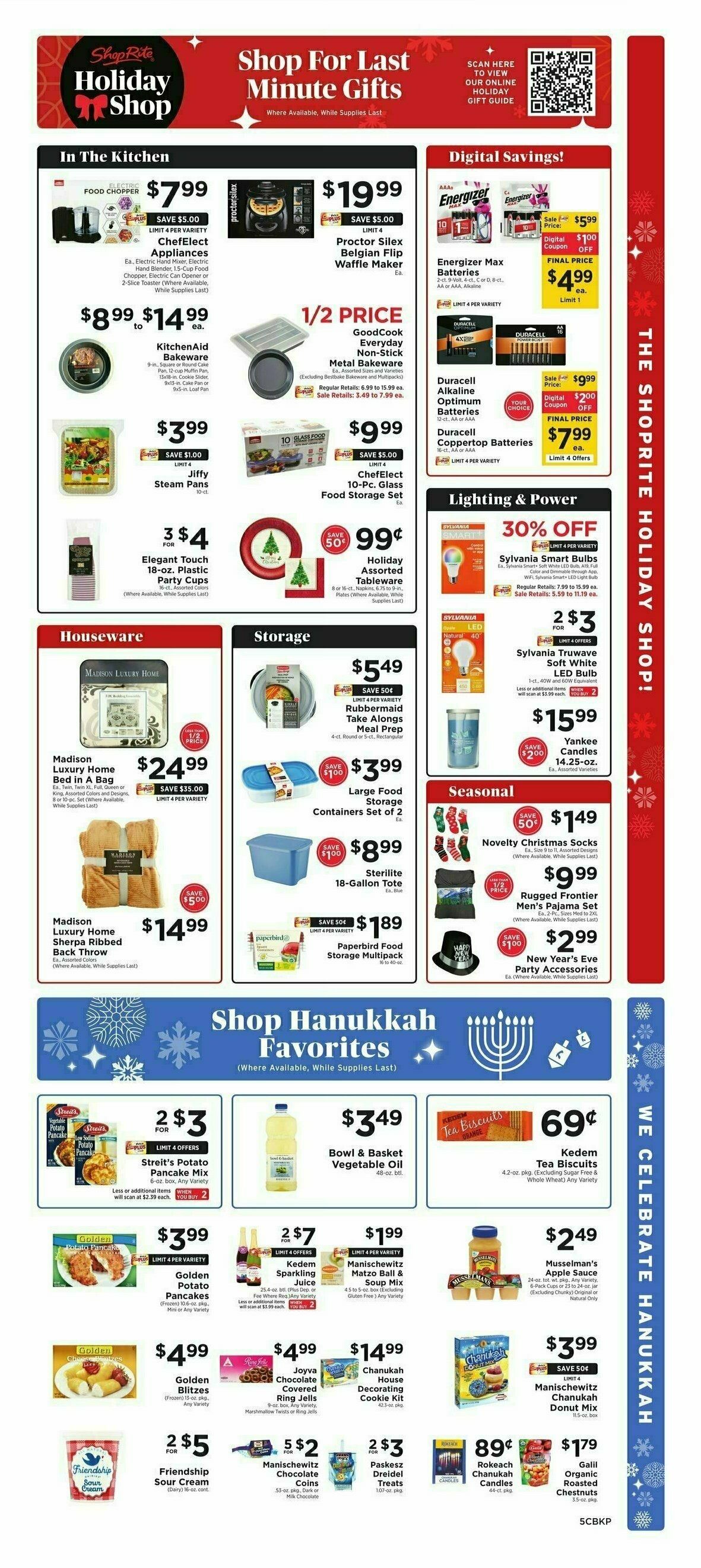 ShopRite Weekly Ad from December 20