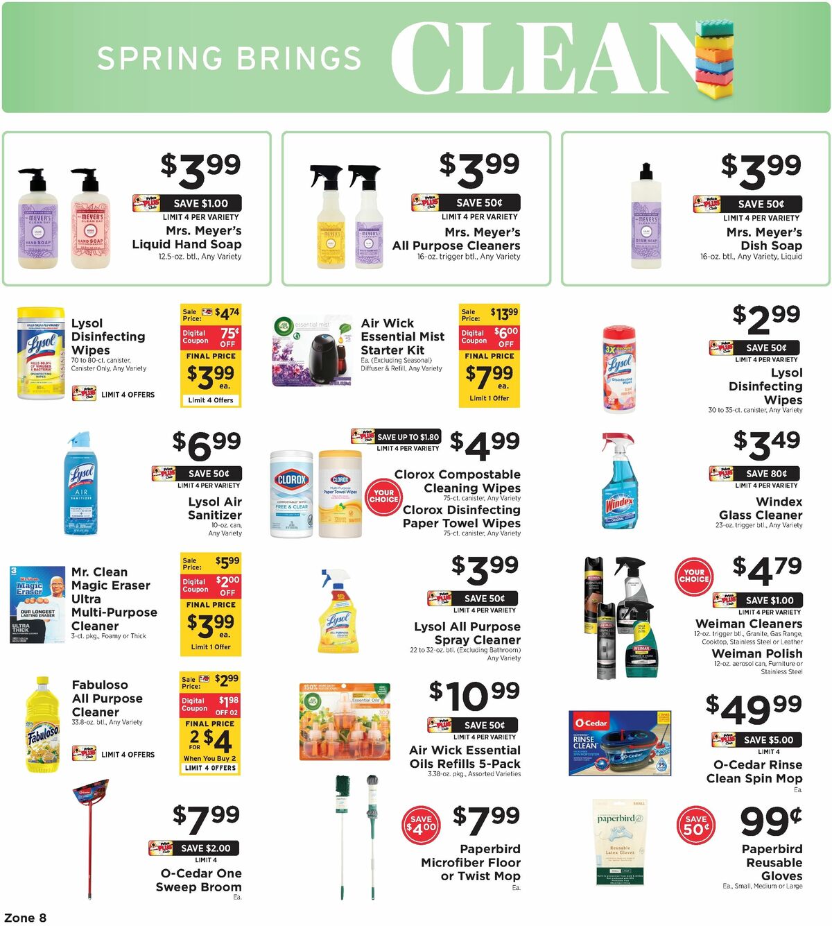 ShopRite Spring Clean Weekly Ad from March 6