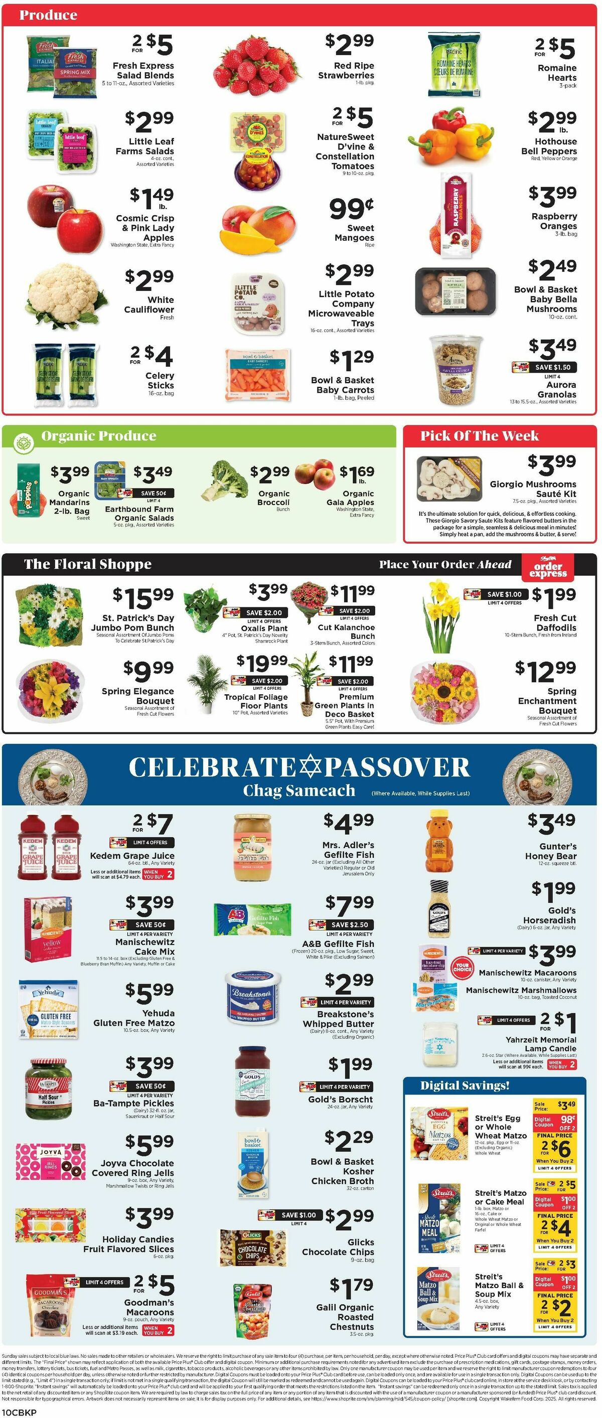ShopRite Weekly Ad from March 14