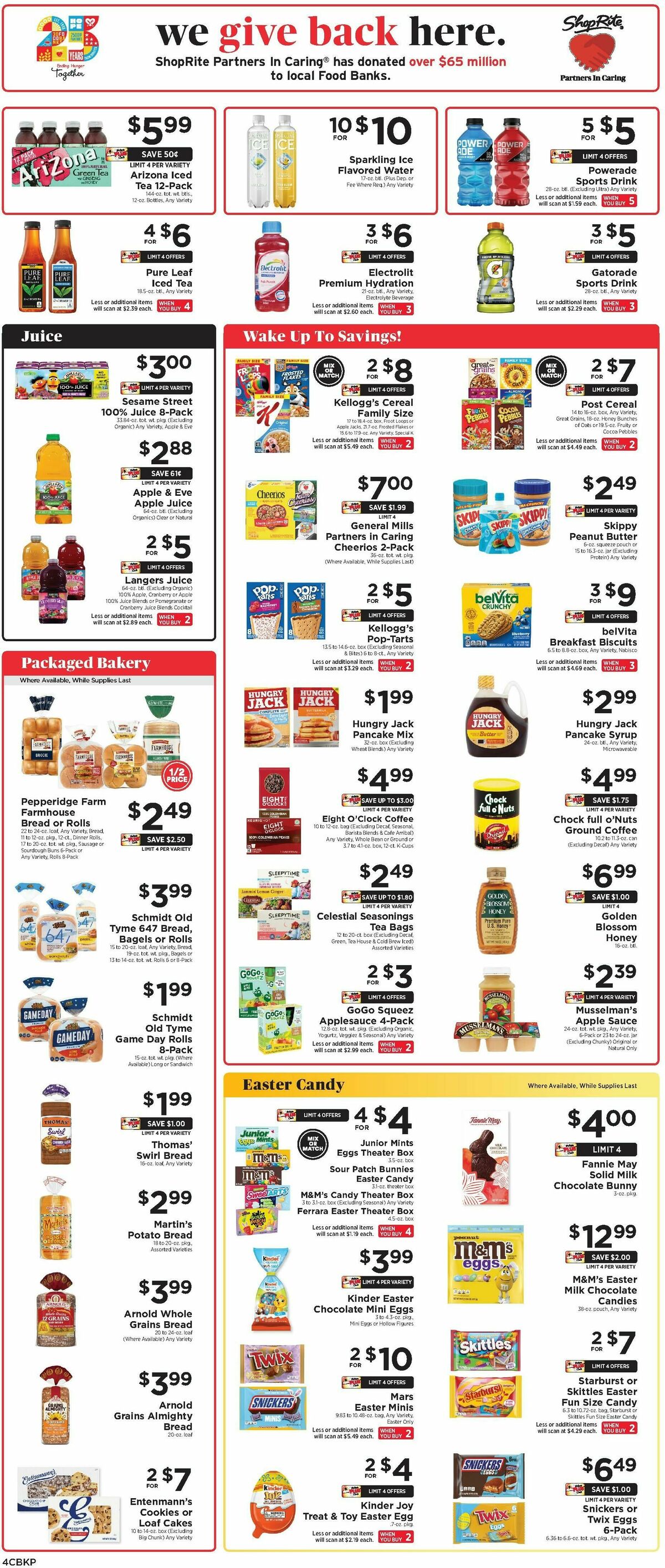 ShopRite Weekly Ad from March 14