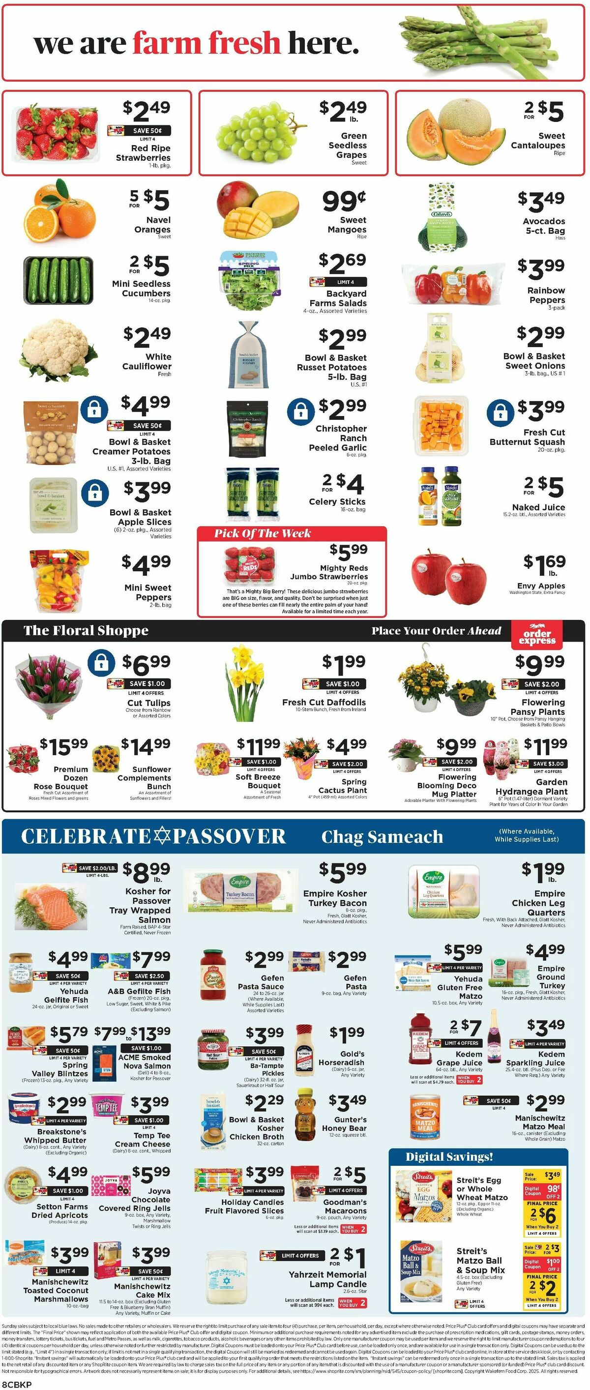 ShopRite Weekly Ad from March 28