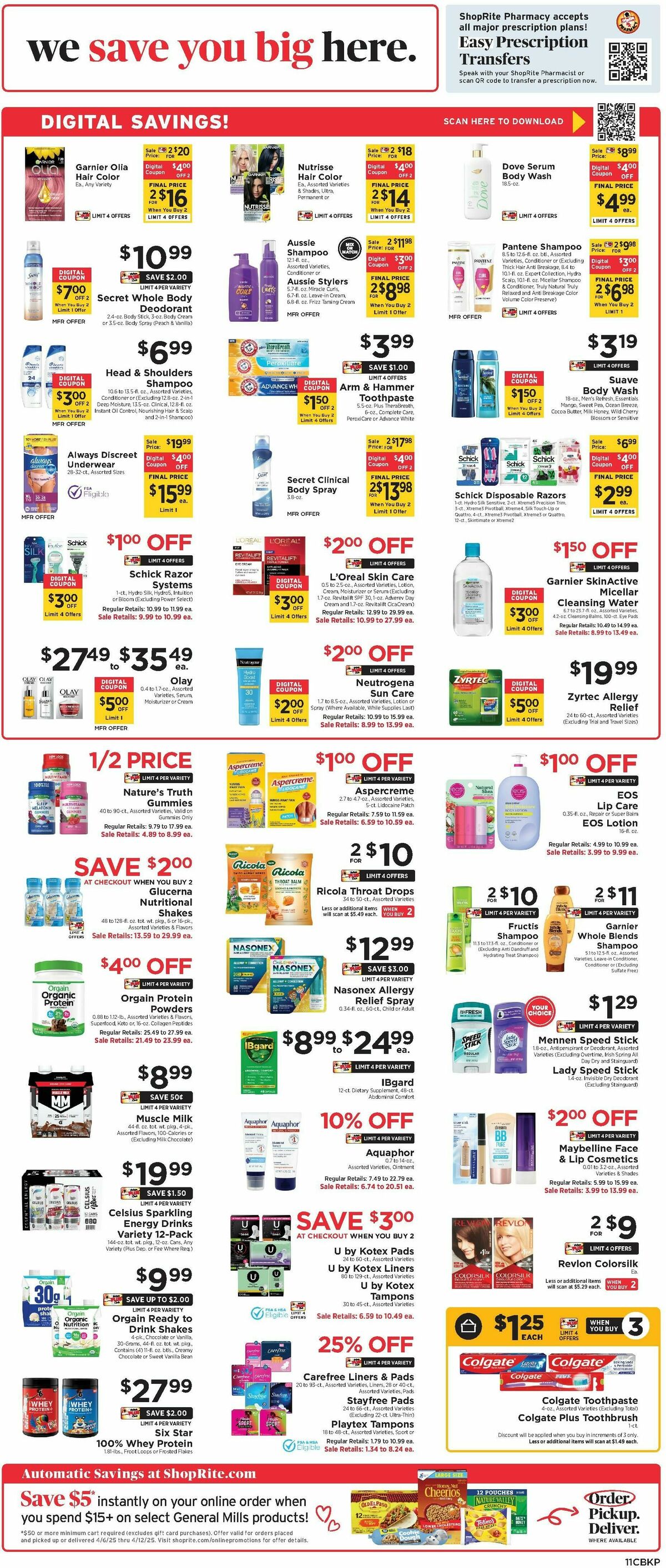ShopRite Weekly Ad from April 4