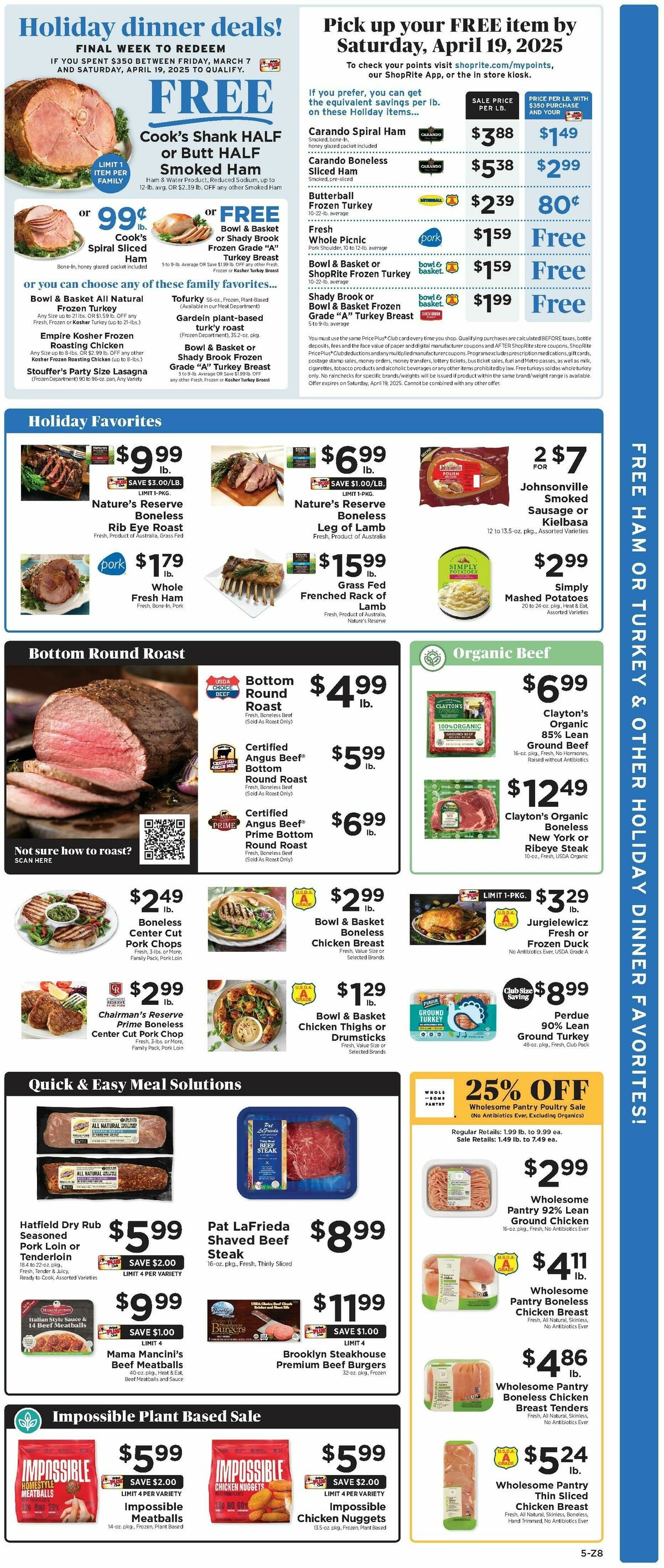 ShopRite Weekly Ad from April 11