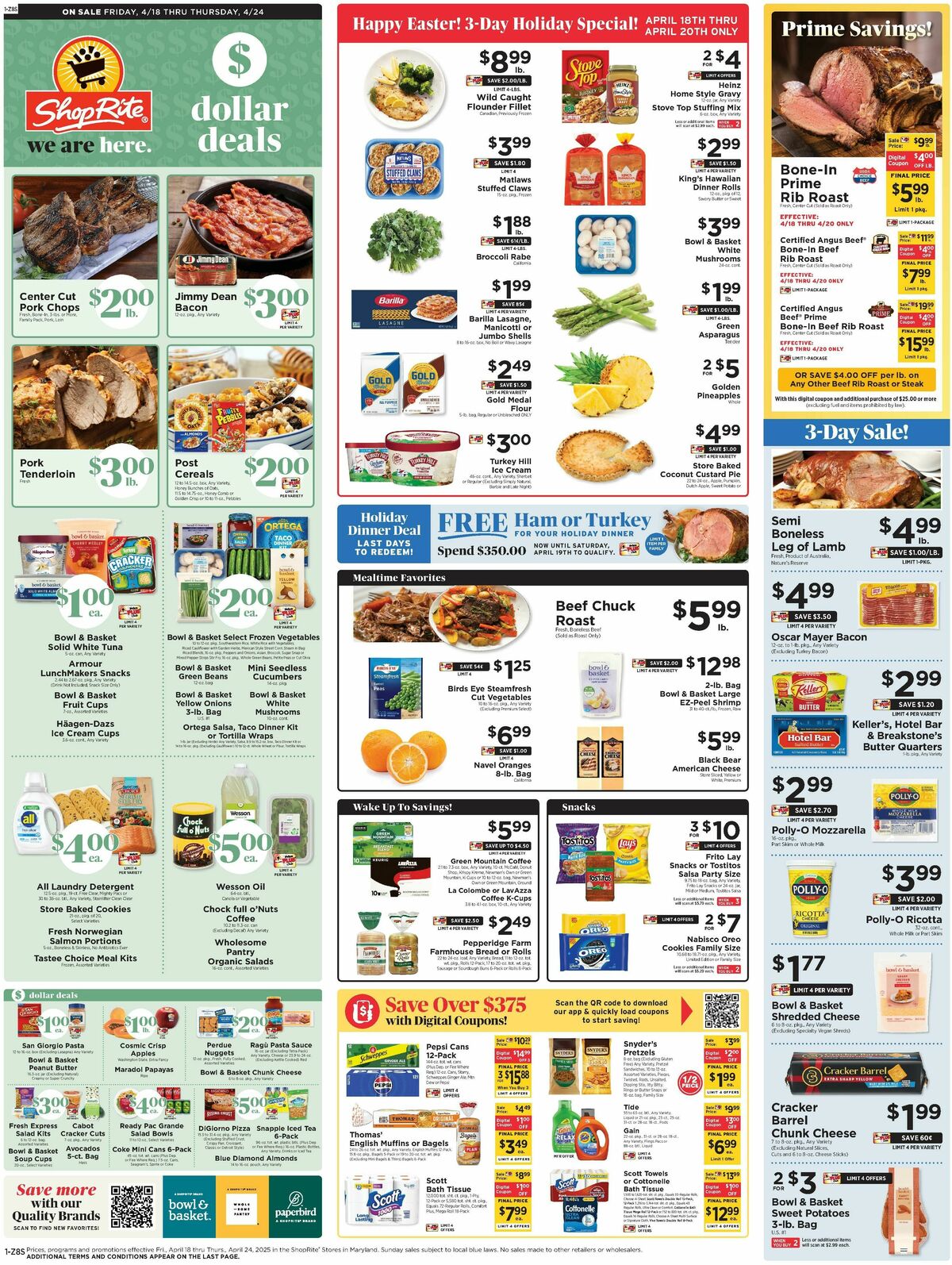 ShopRite Weekly Ad from April 18