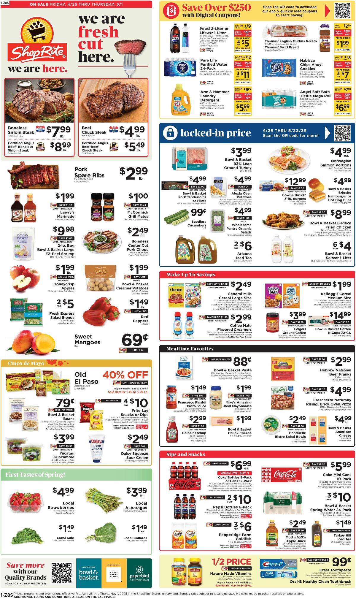 ShopRite Weekly Ad from April 25