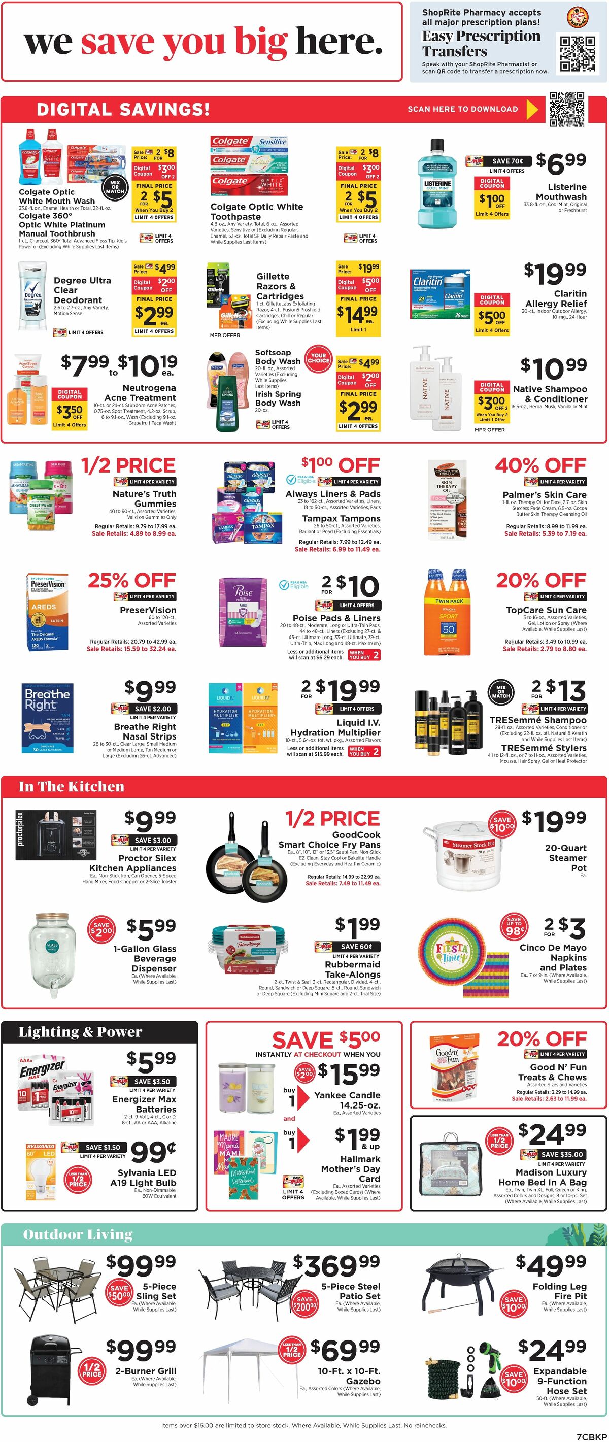 ShopRite Weekly Ad from April 25