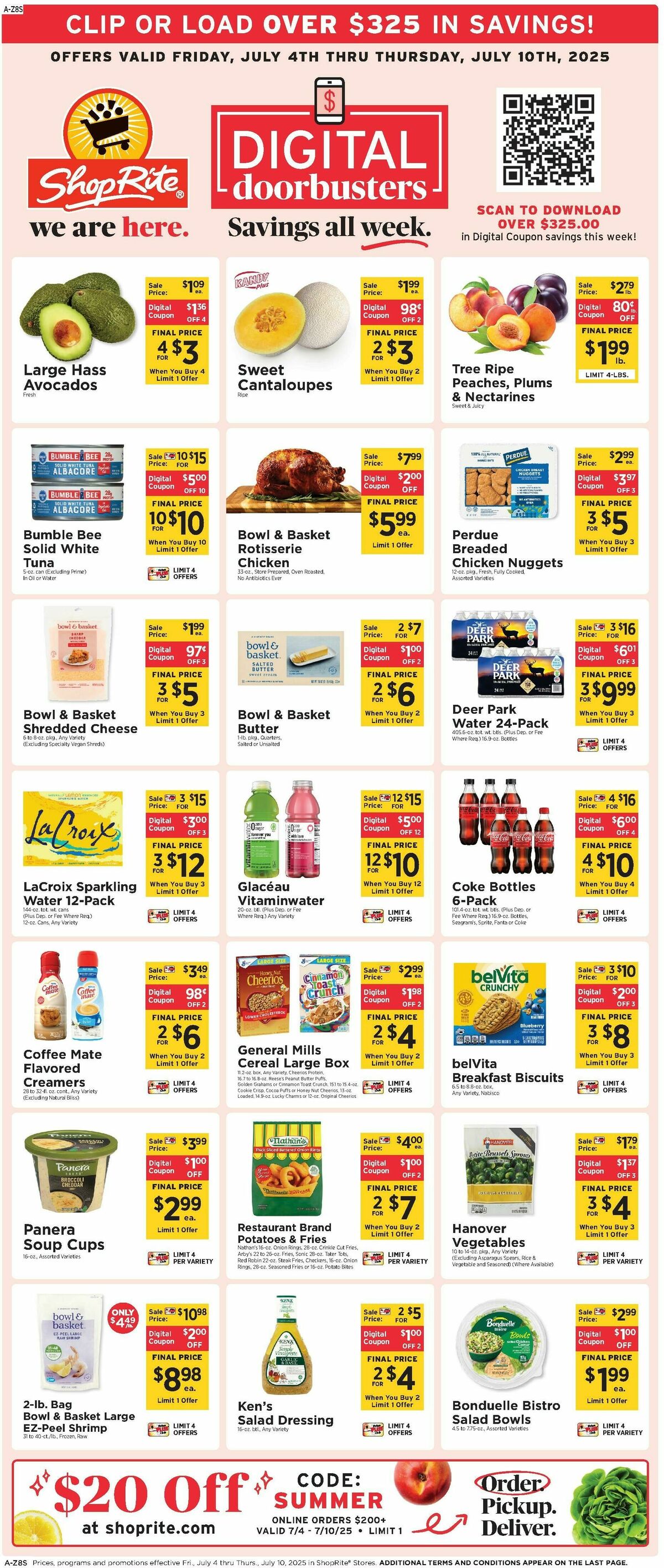 ShopRite Weekly Ad from July 4