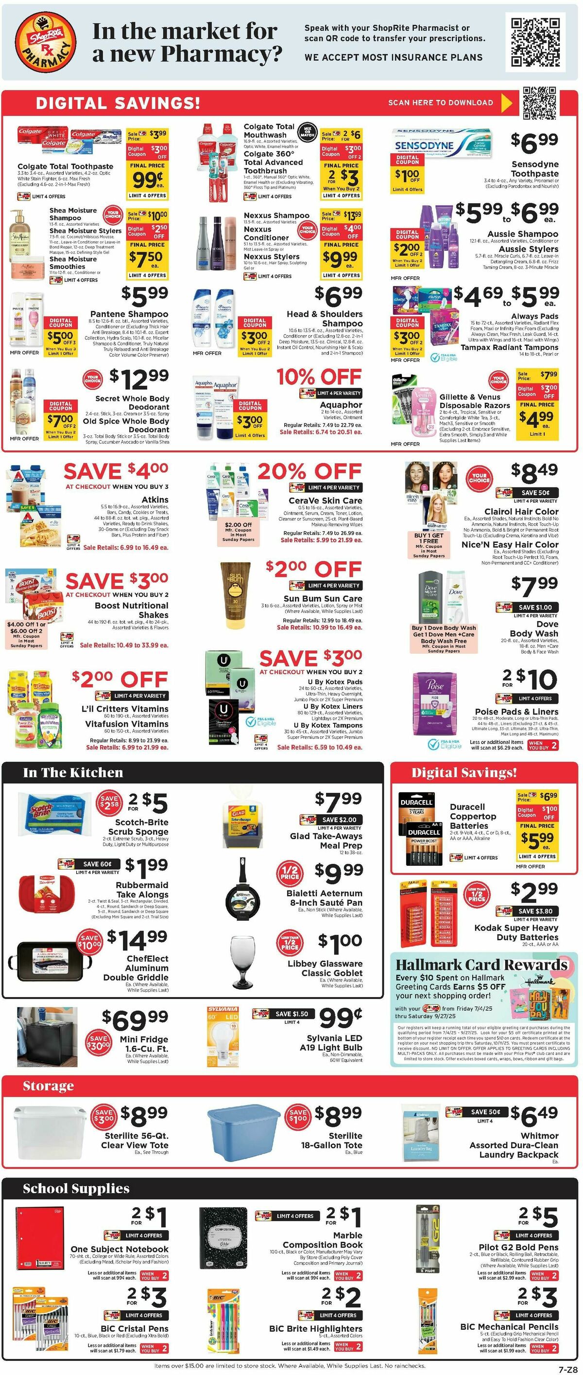 ShopRite Weekly Ad from July 11