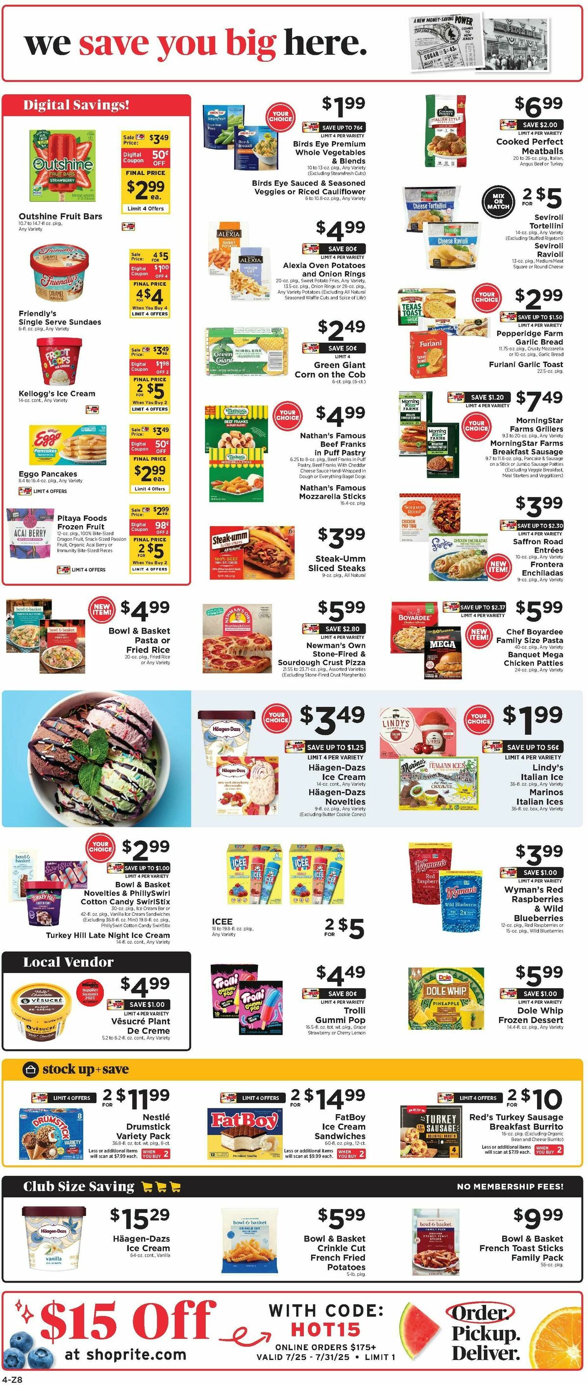 ShopRite Weekly Ad from July 25