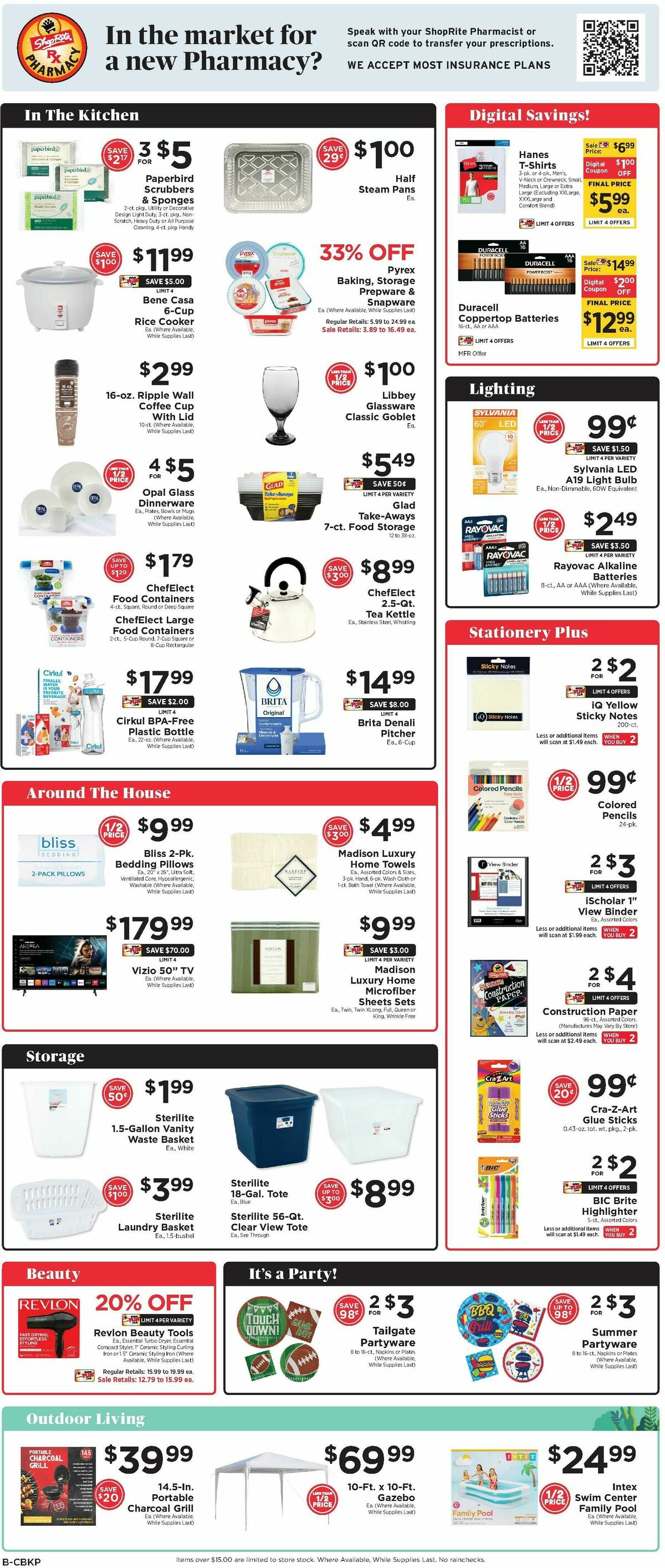 ShopRite Weekly Ad from August 1