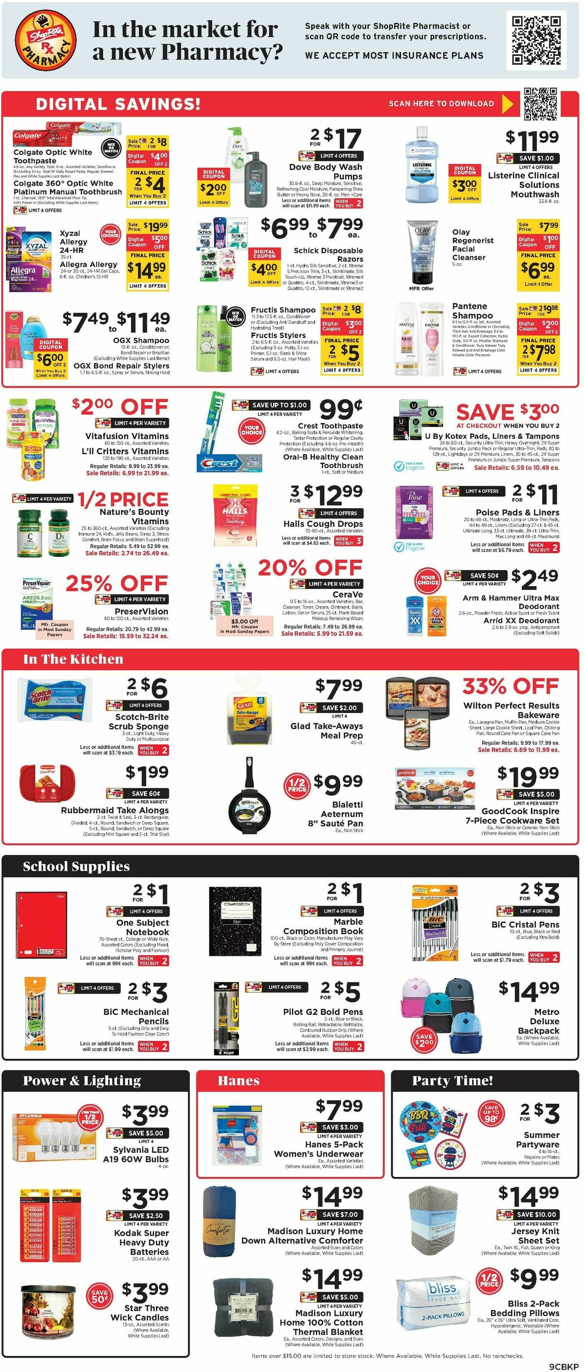 ShopRite Weekly Ad from August 8