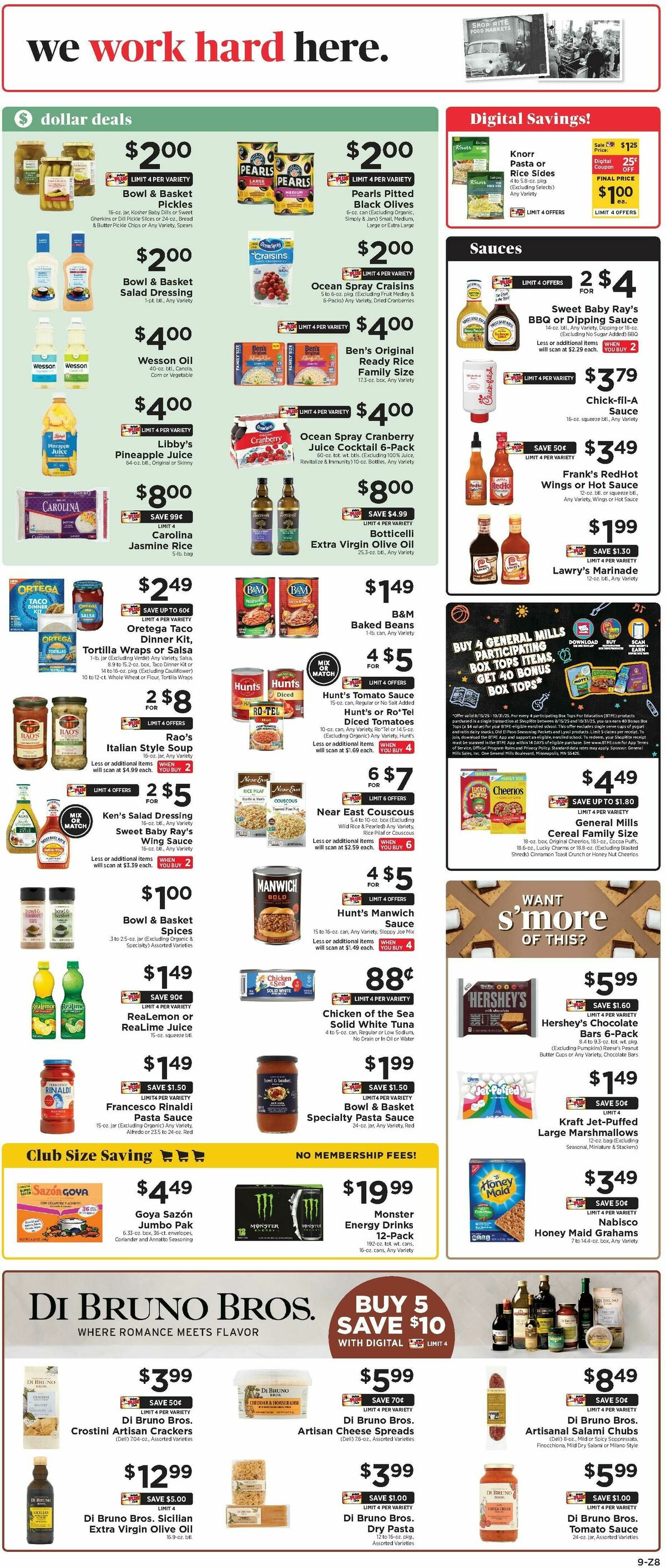 ShopRite Weekly Ad from August 15