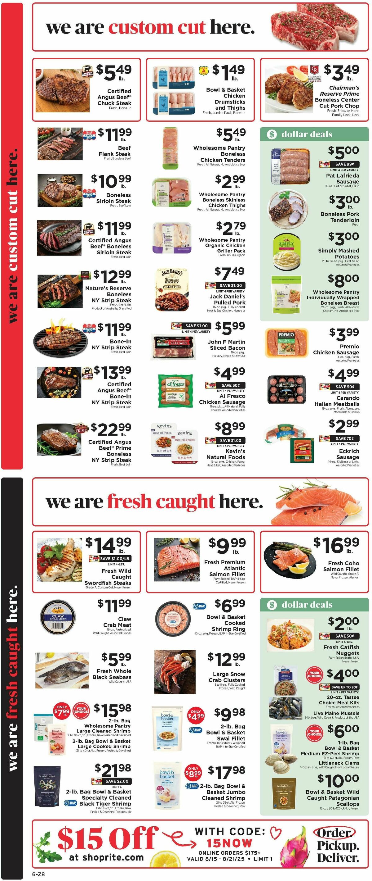 ShopRite Weekly Ad from August 15