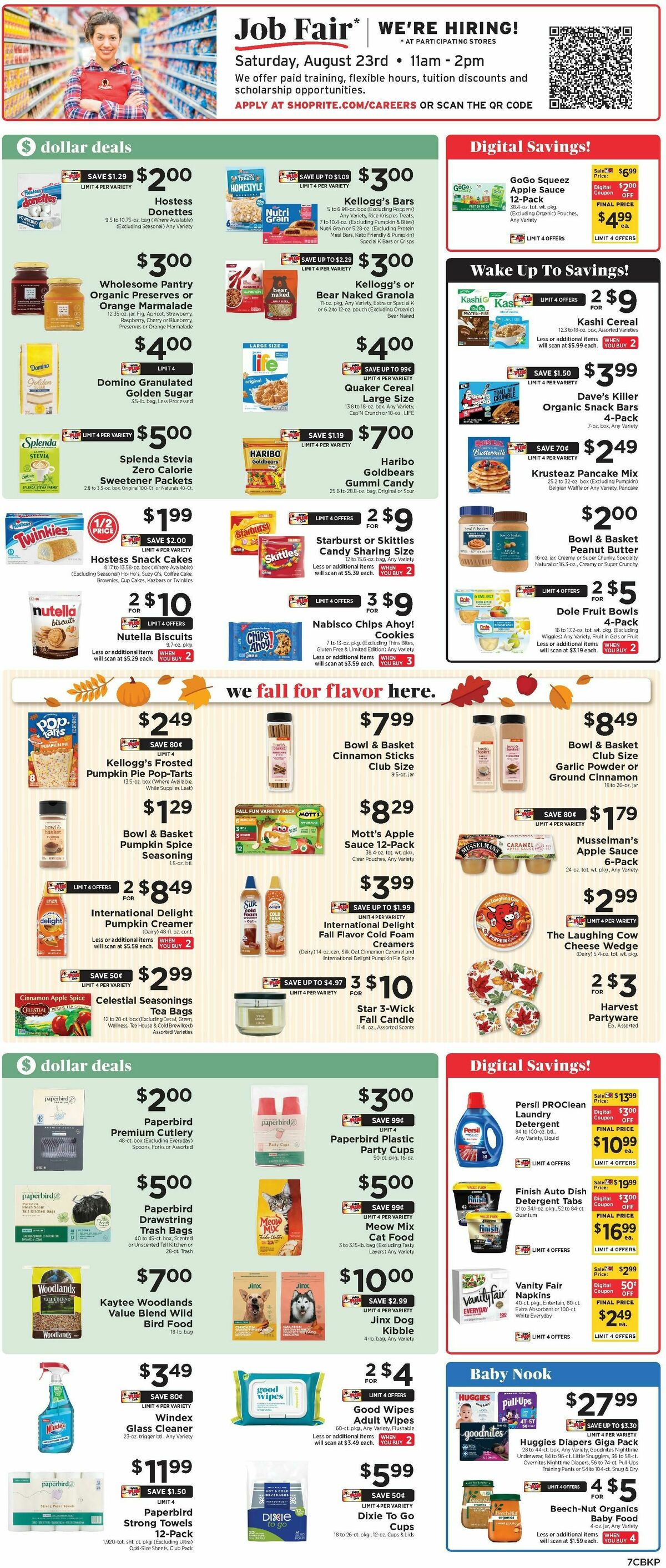 ShopRite Weekly Ad from August 15