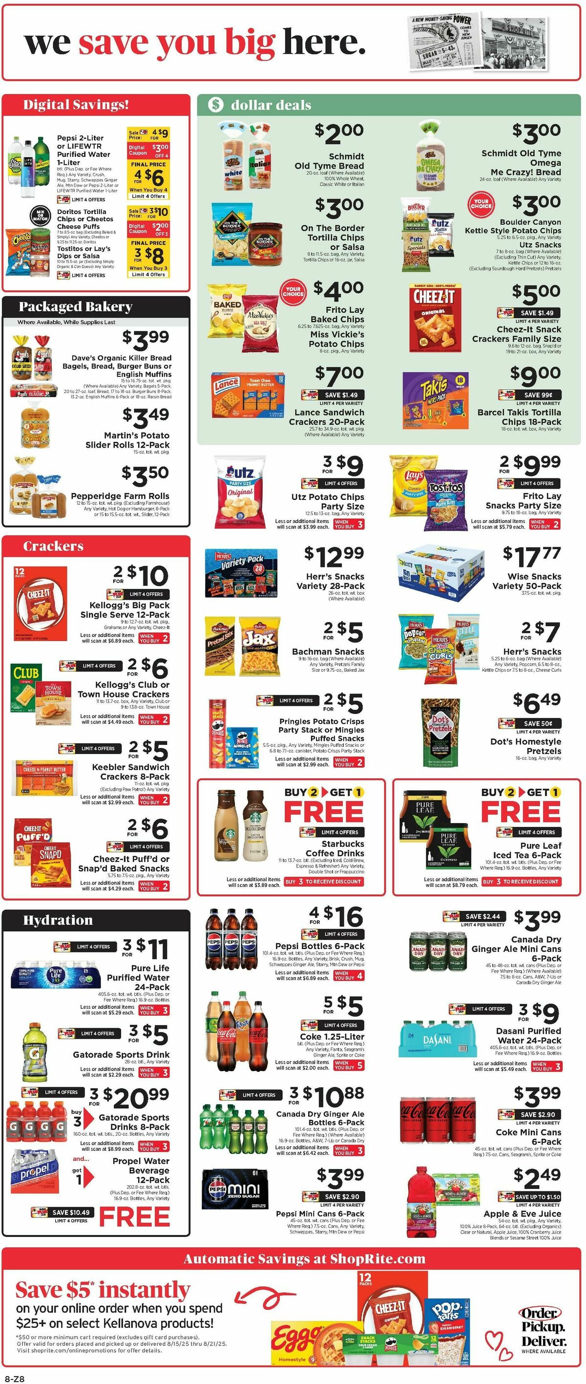 ShopRite Weekly Ad from August 15