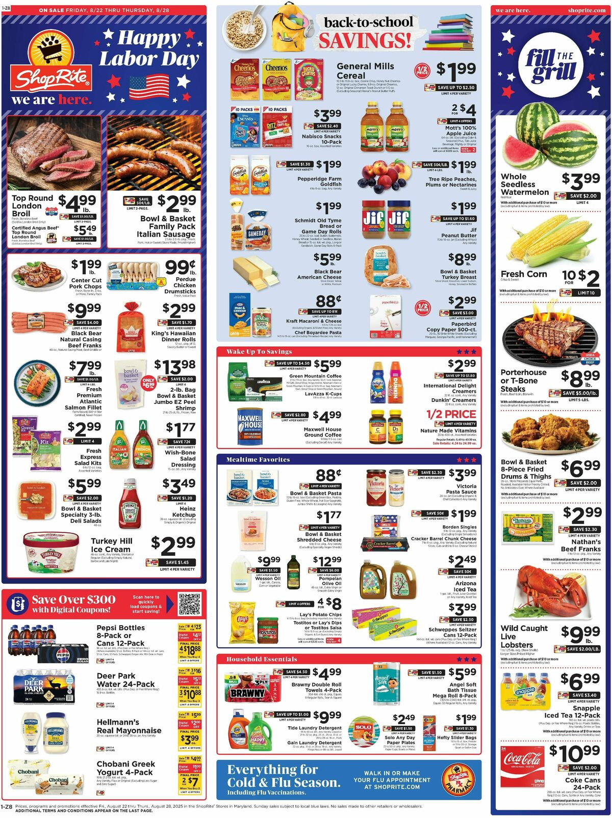ShopRite Weekly Ad from August 22