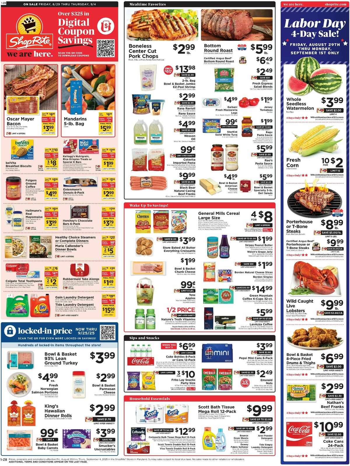 ShopRite Weekly Ad from August 29