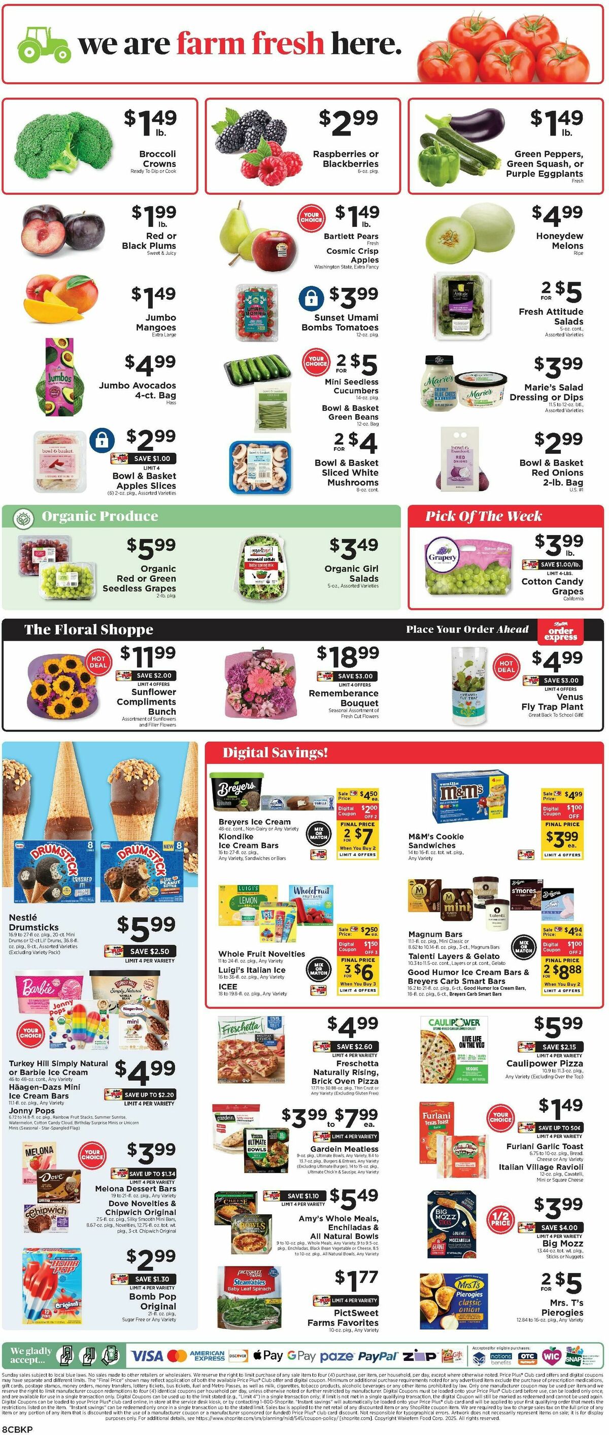 ShopRite Weekly Ad from August 29