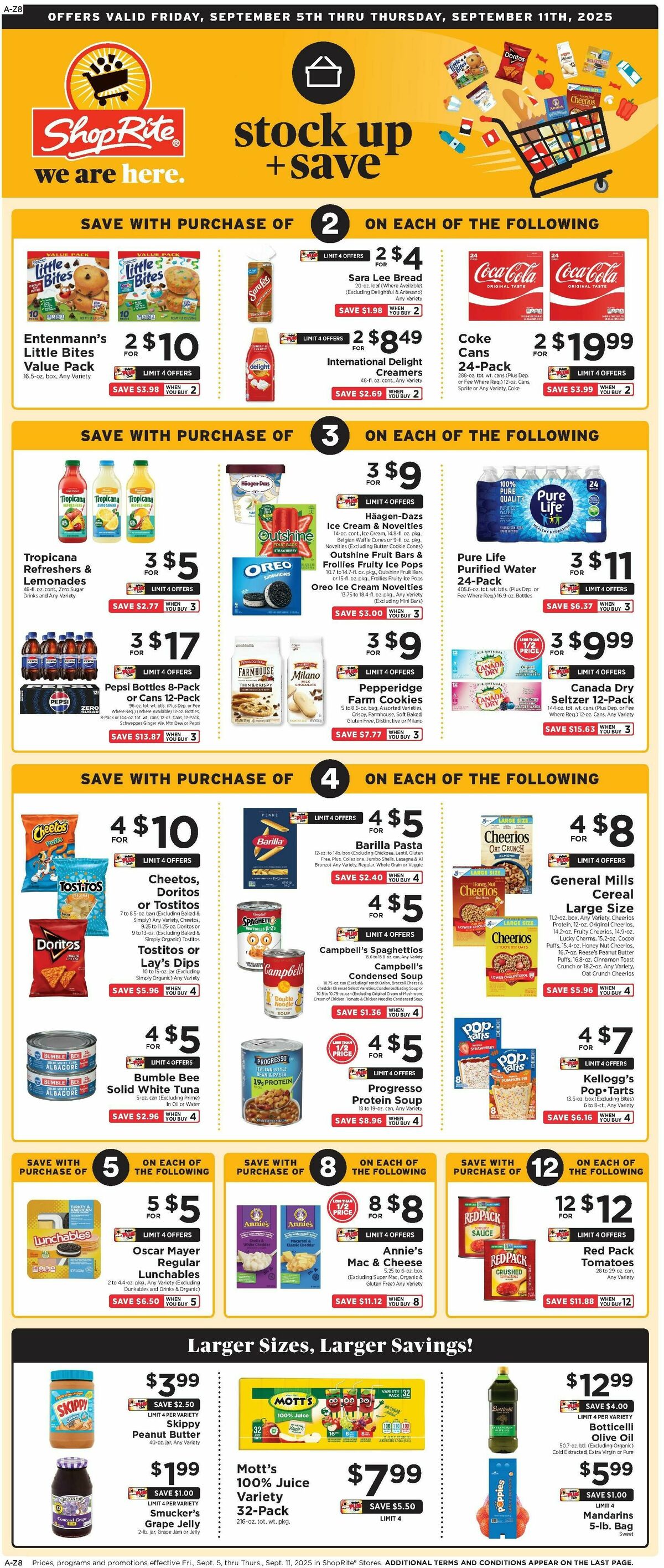 ShopRite Weekly Ad from September 5