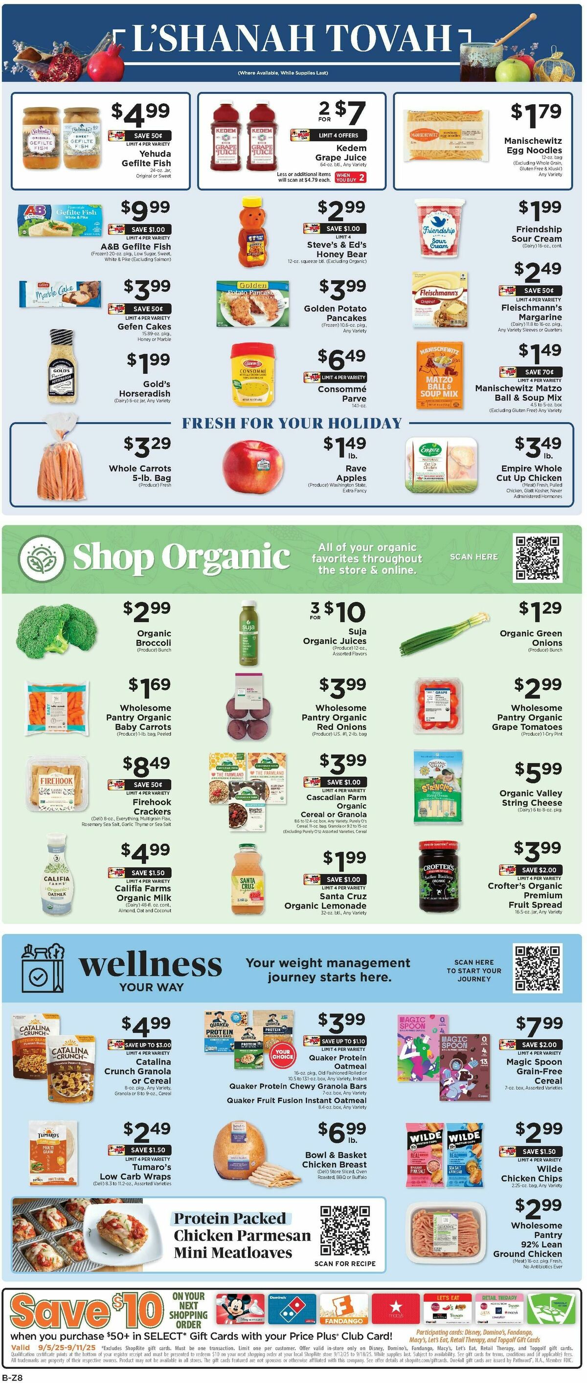 ShopRite Weekly Ad from September 5