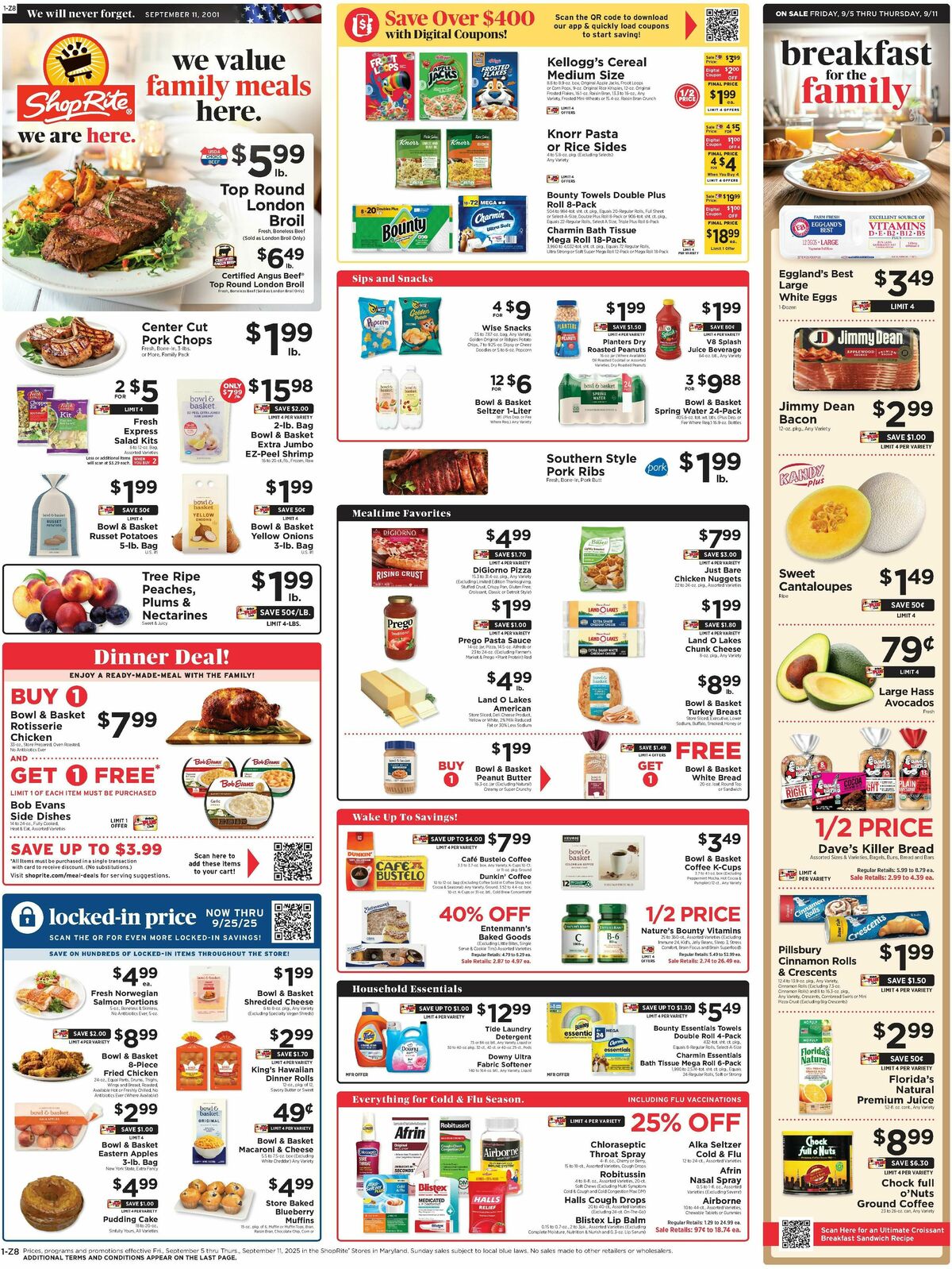 ShopRite Weekly Ad from September 5