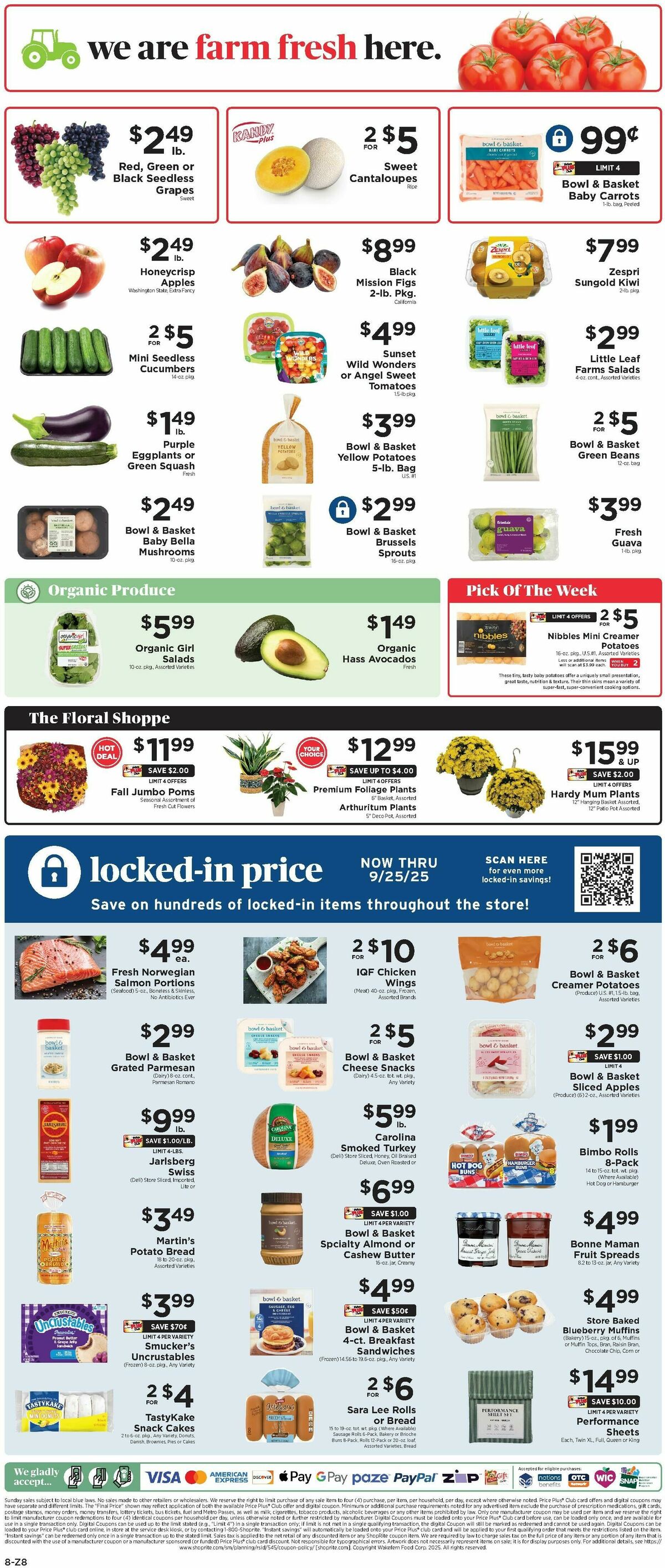 ShopRite Weekly Ad from September 12