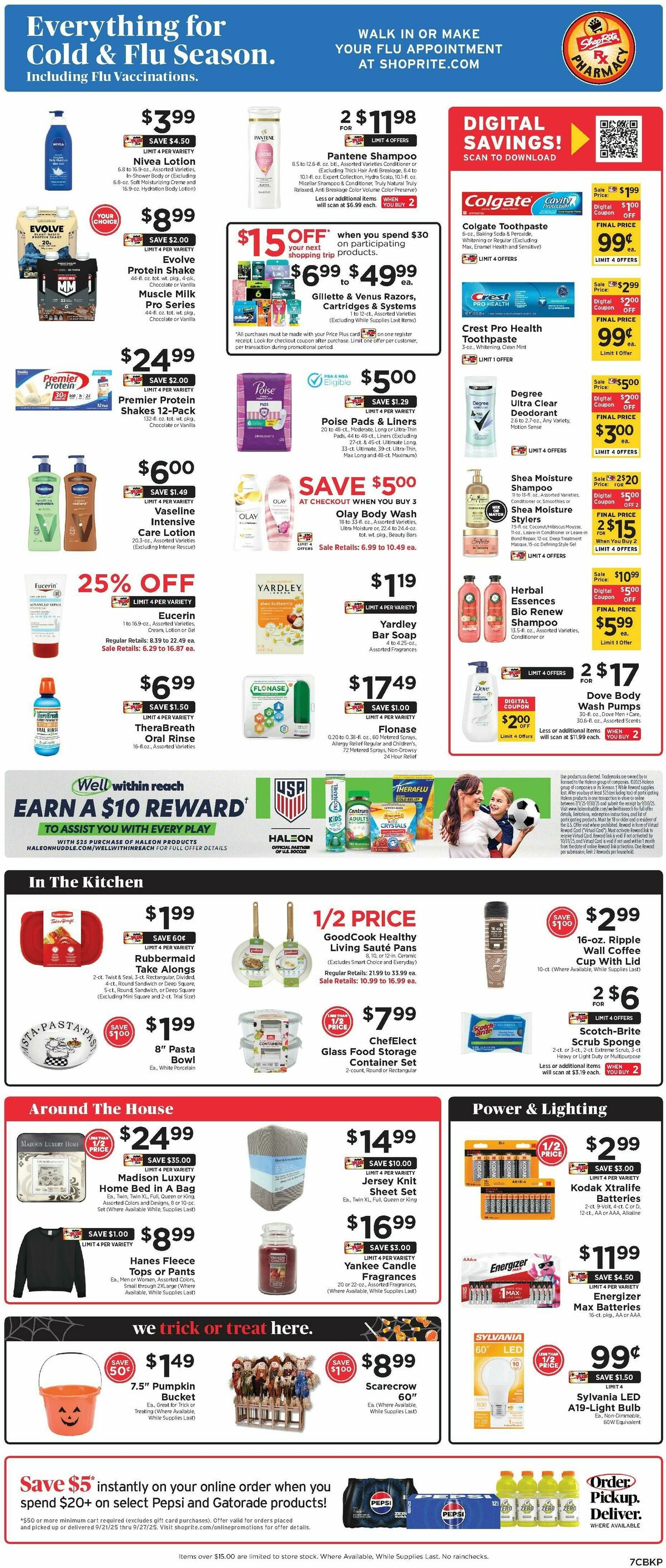 ShopRite Weekly Ad from September 19