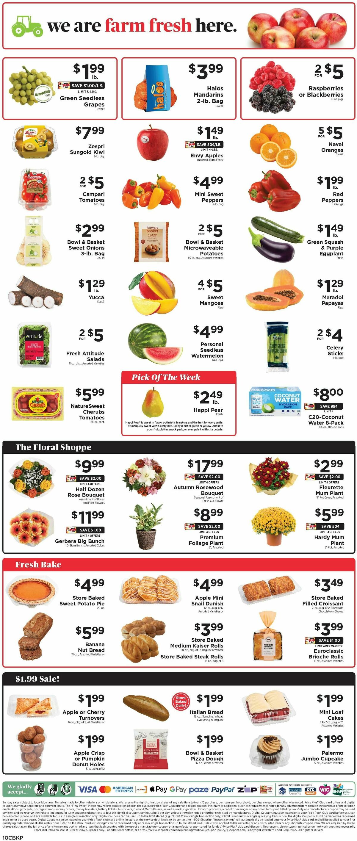 ShopRite Weekly Ad from September 26