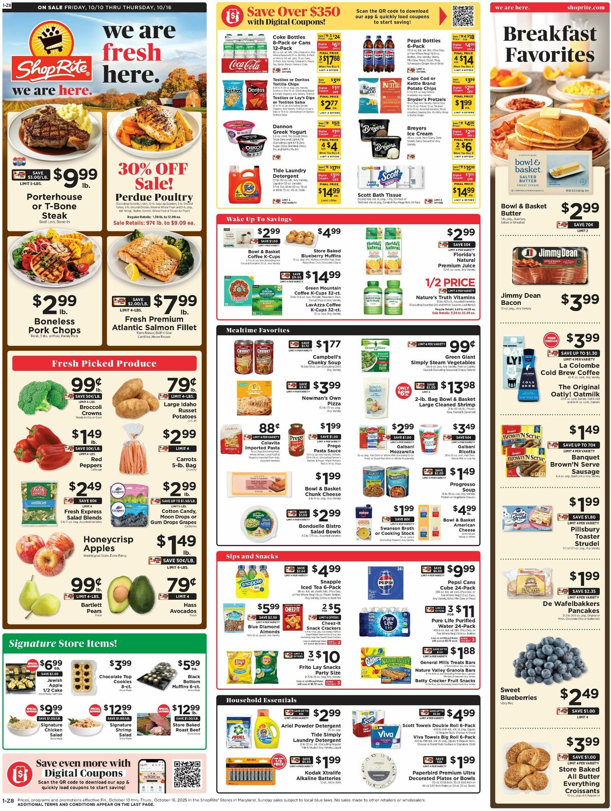 ShopRite Weekly Ad from October 10