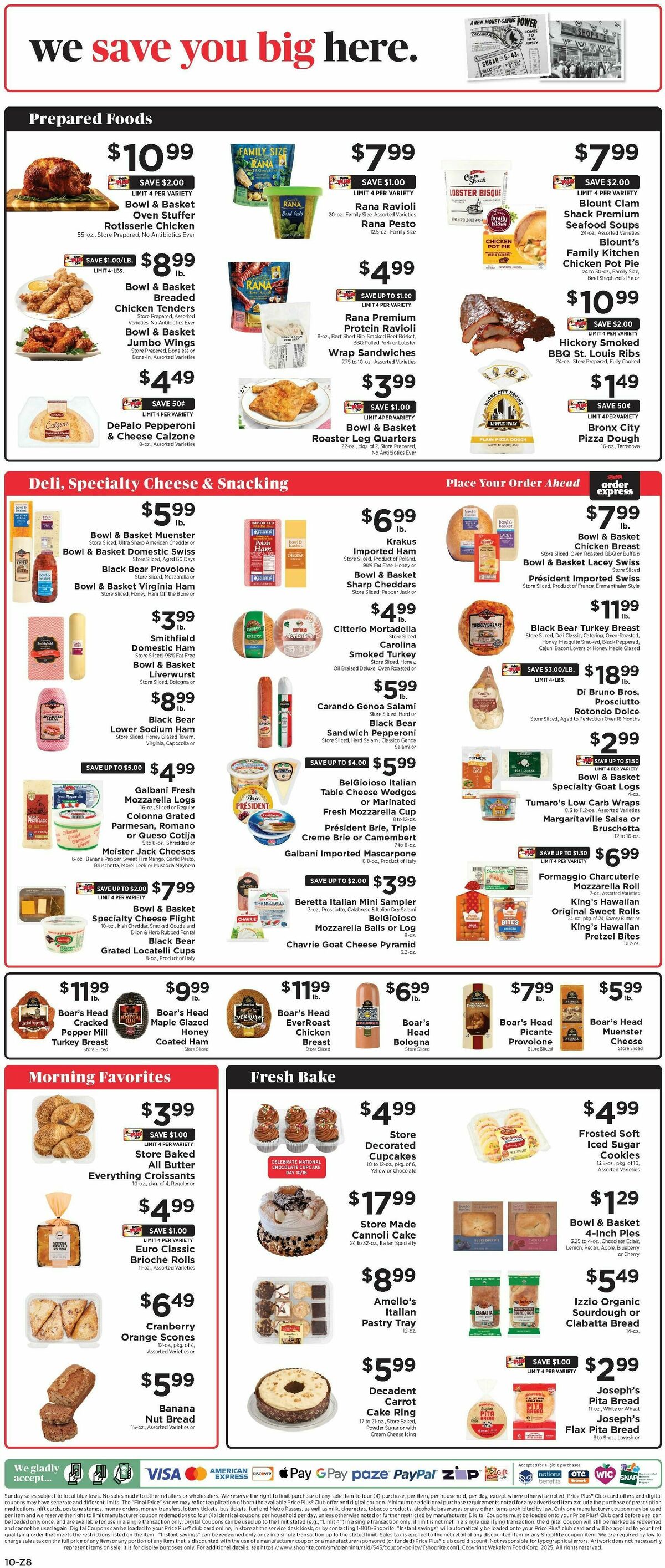 ShopRite Weekly Ad from October 10