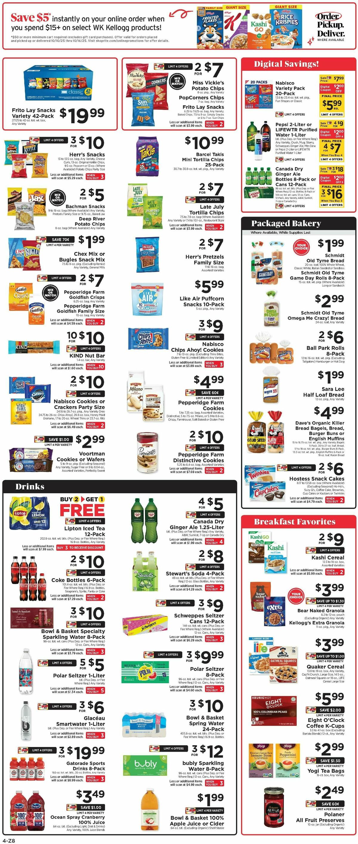 ShopRite Weekly Ad from October 10