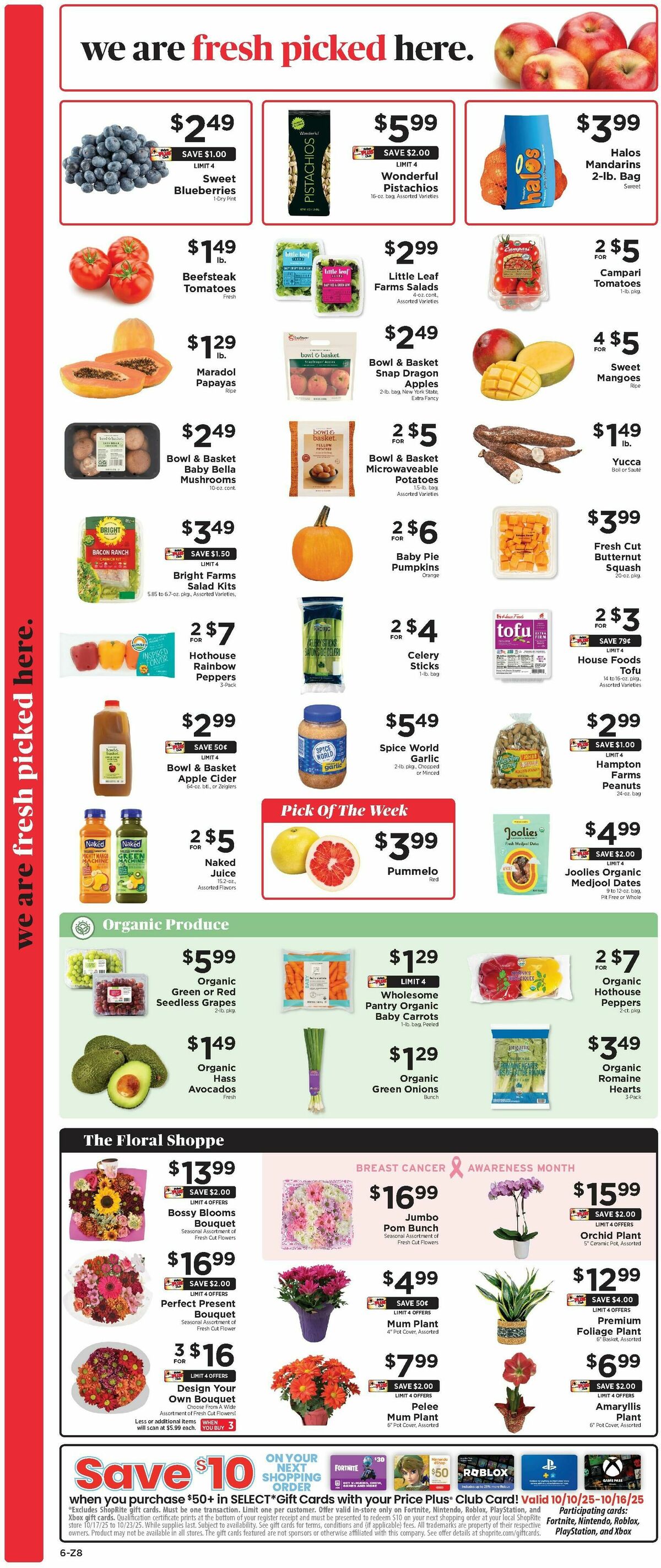 ShopRite Weekly Ad from October 10