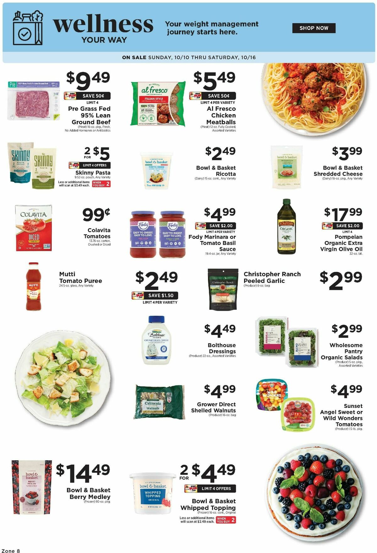 ShopRite Shop Wellness Weekly Ad from October 10