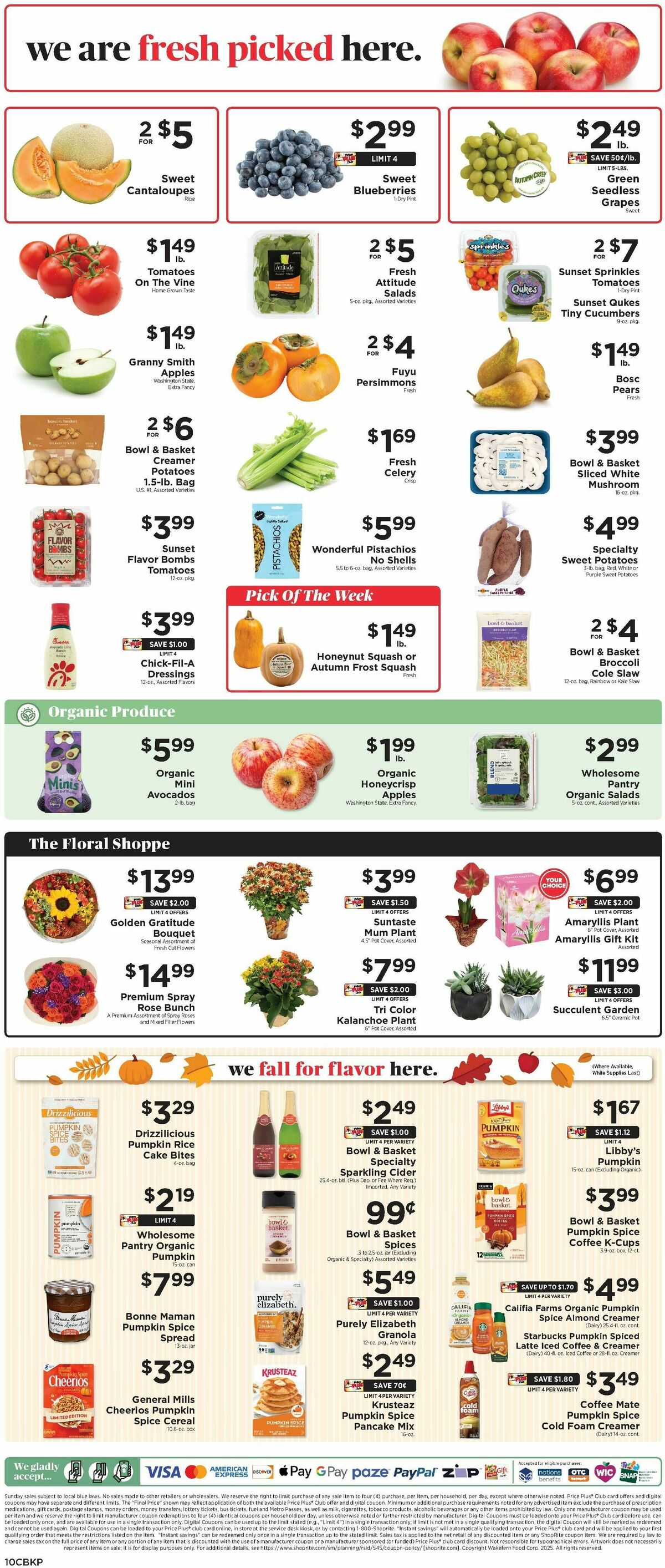 ShopRite Weekly Ad from October 17
