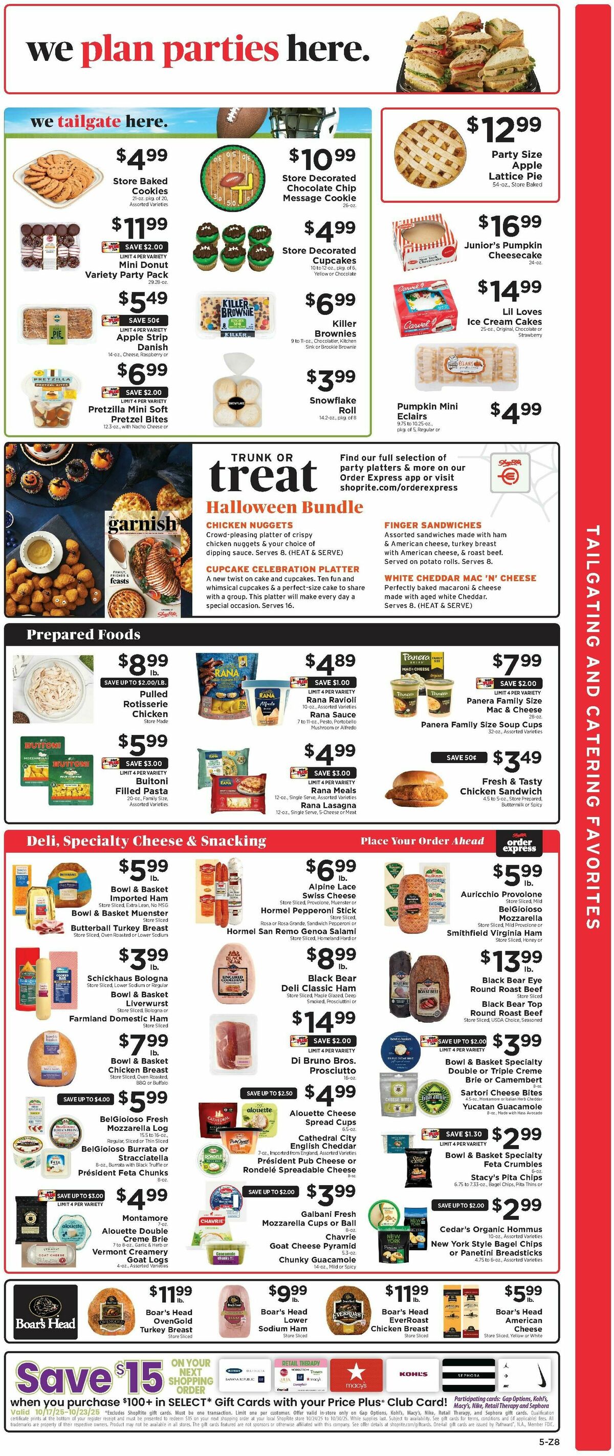 ShopRite Weekly Ad from October 17
