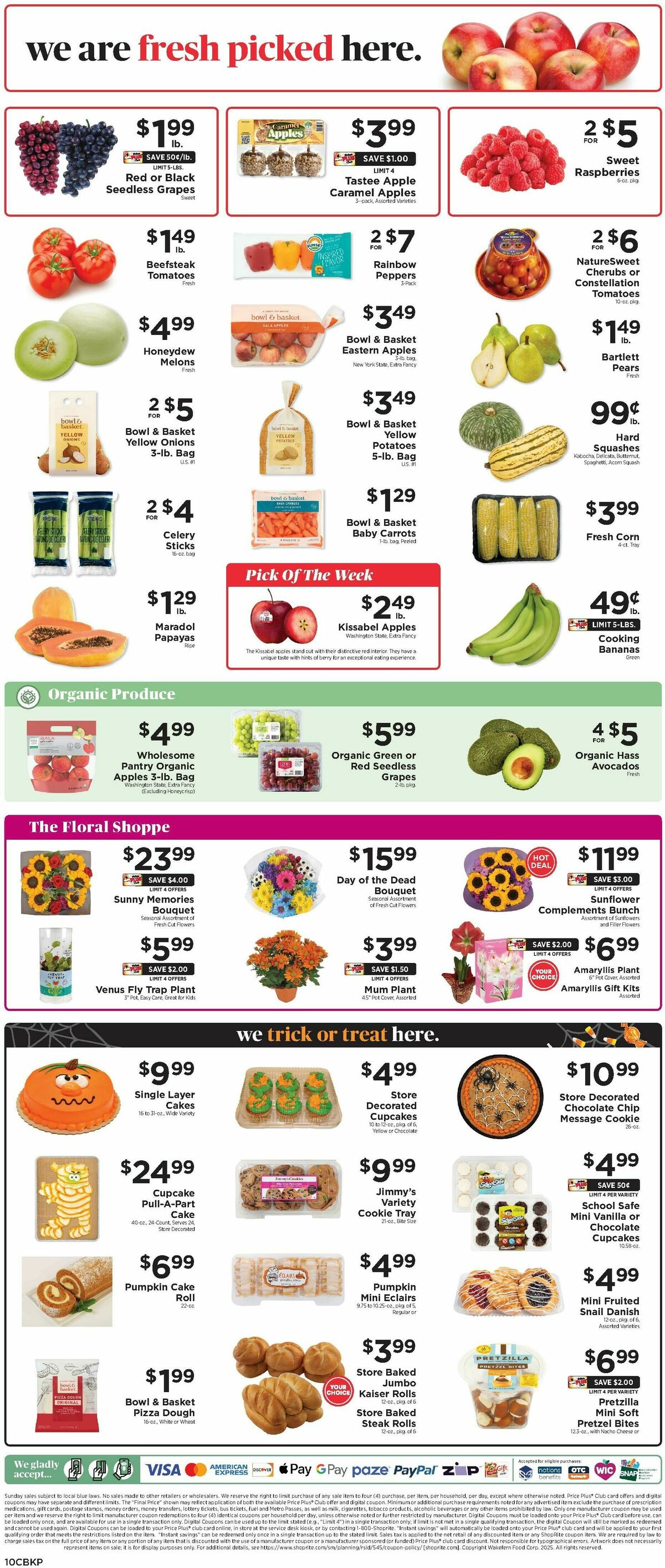 ShopRite Weekly Ad from October 24