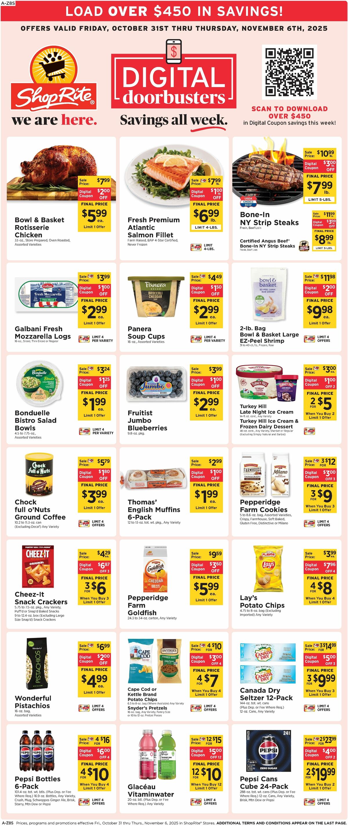 ShopRite Weekly Ad from October 31