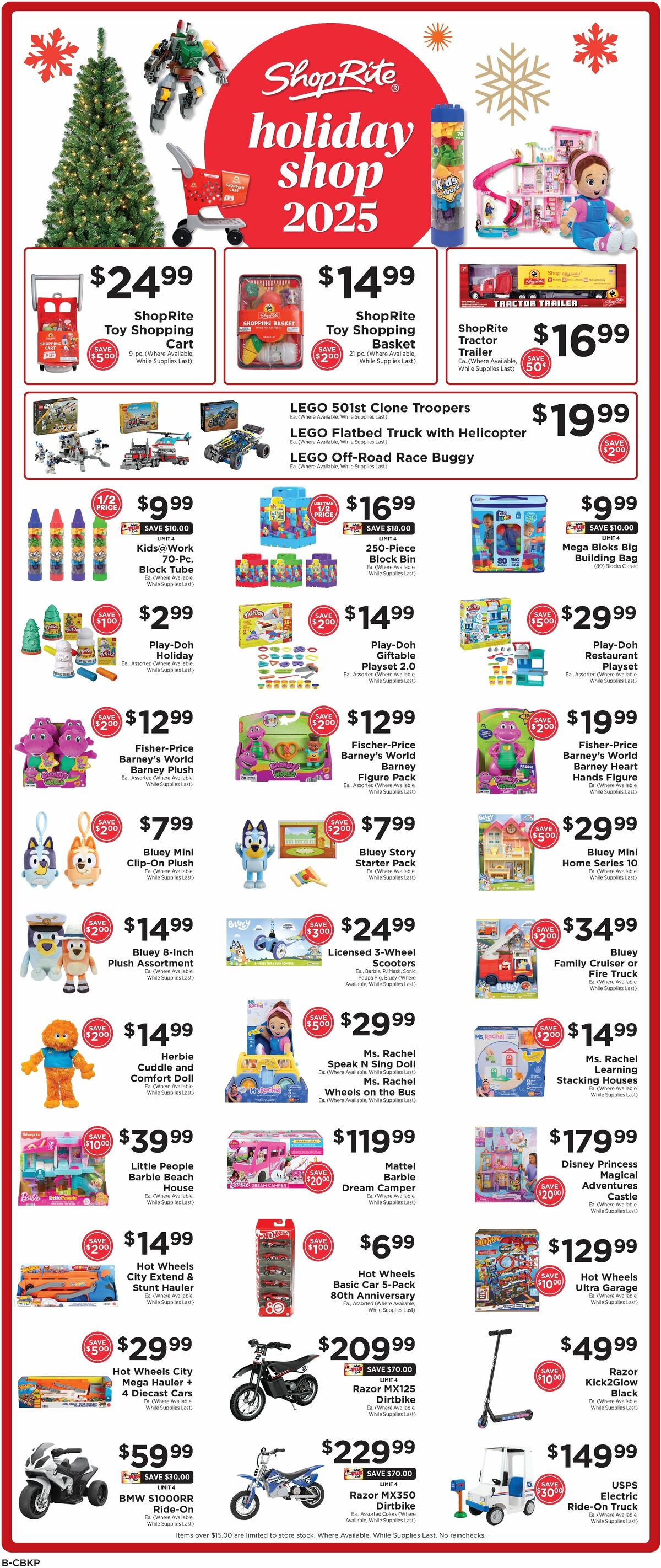 ShopRite Weekly Ad from October 31