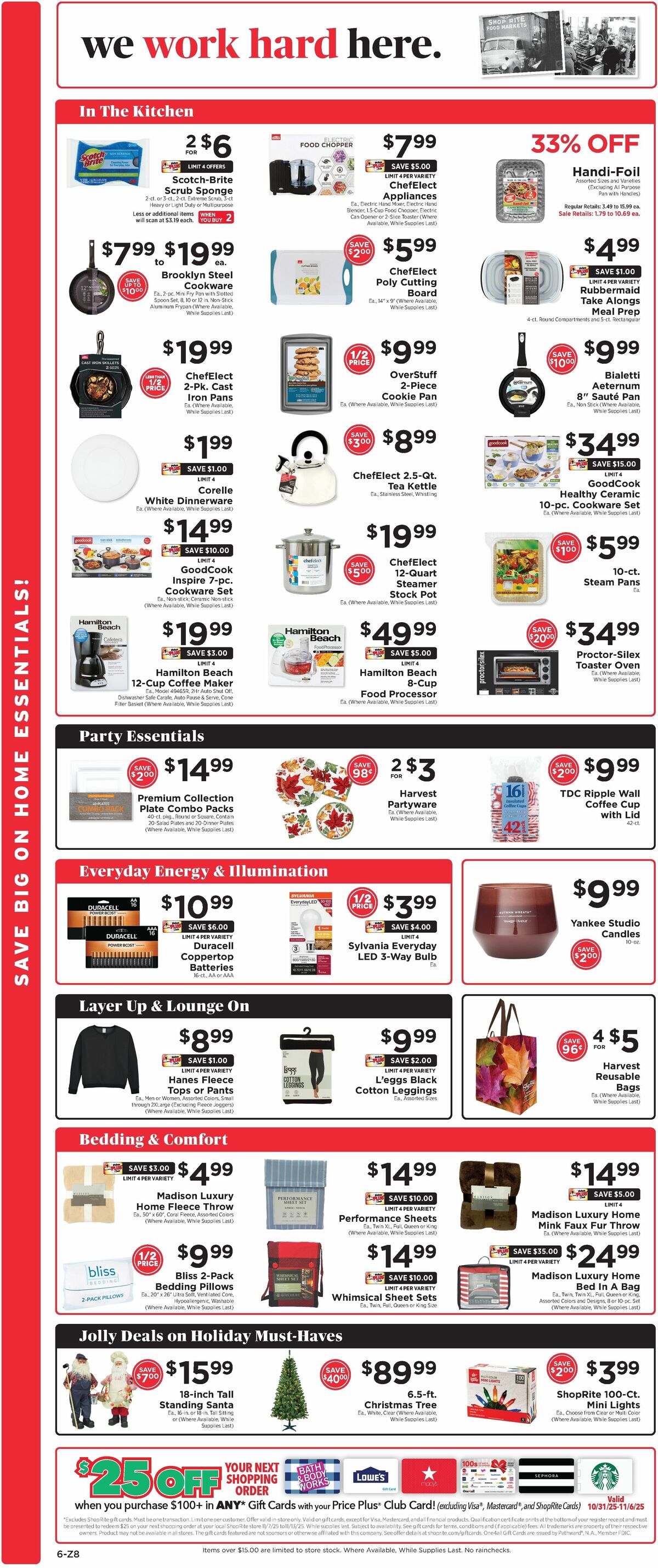 ShopRite Weekly Ad from October 31