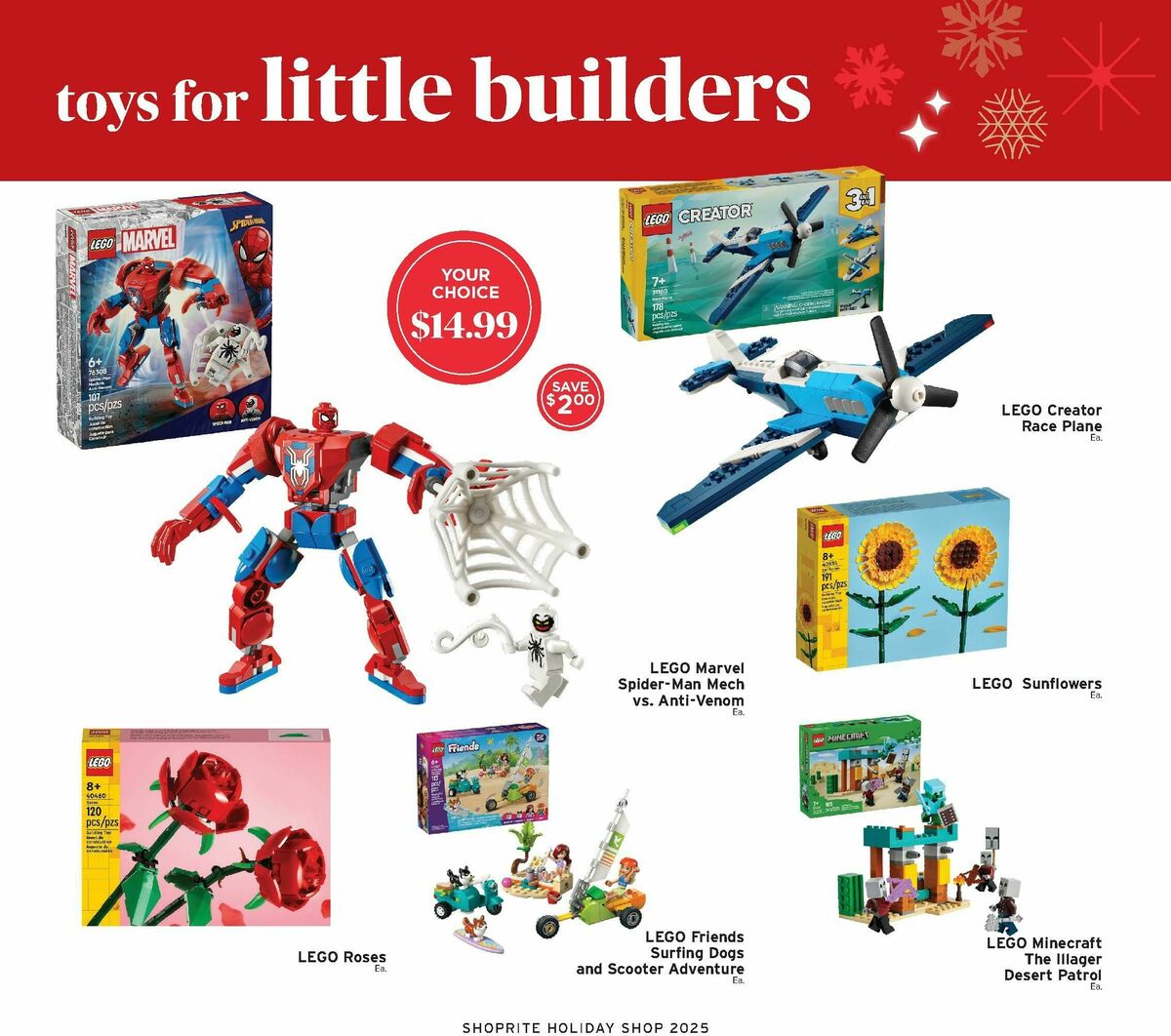 ShopRite Holiday Toy Catalog Weekly Ad from October 31