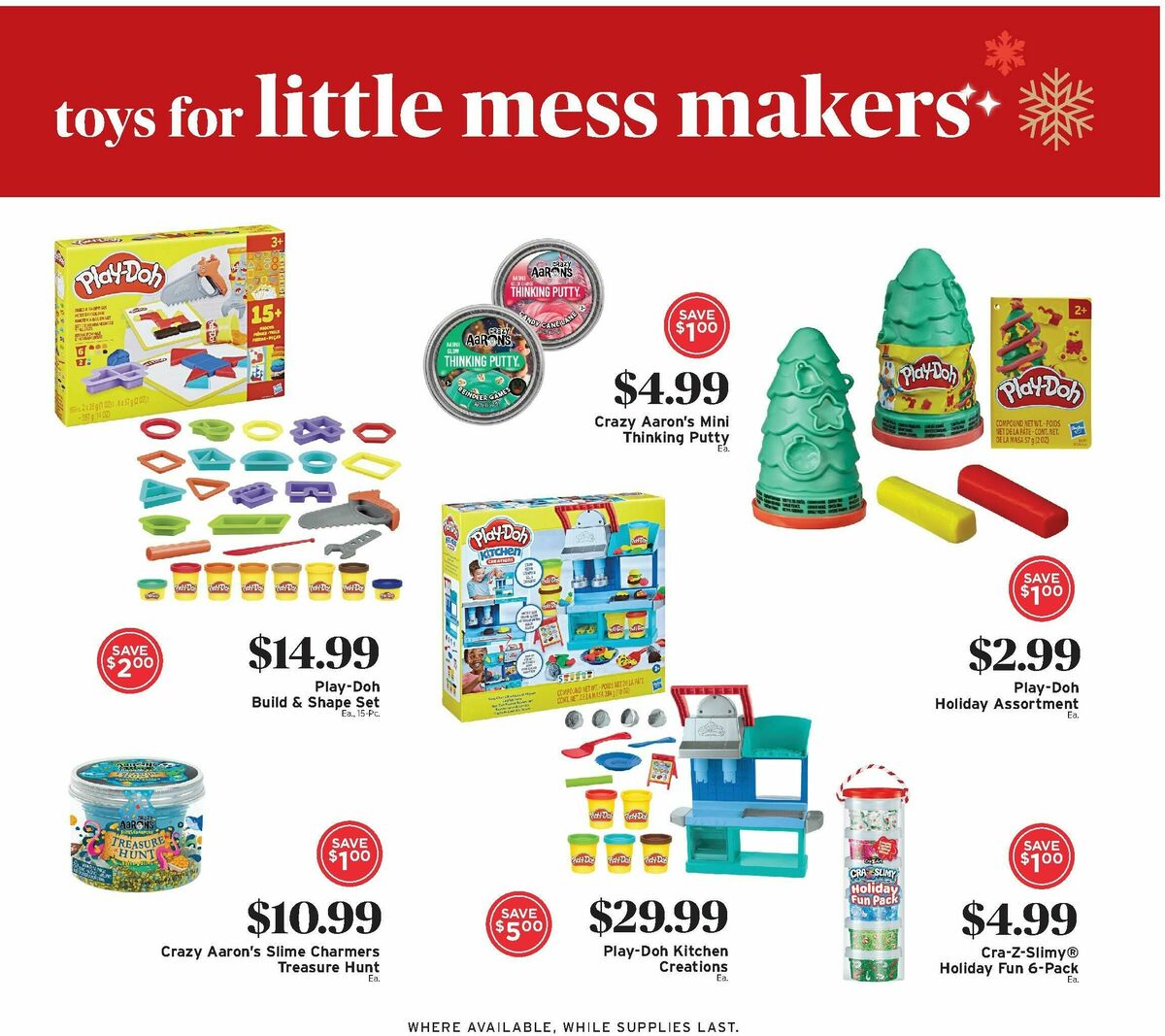 ShopRite Holiday Toy Catalog Weekly Ad from October 31