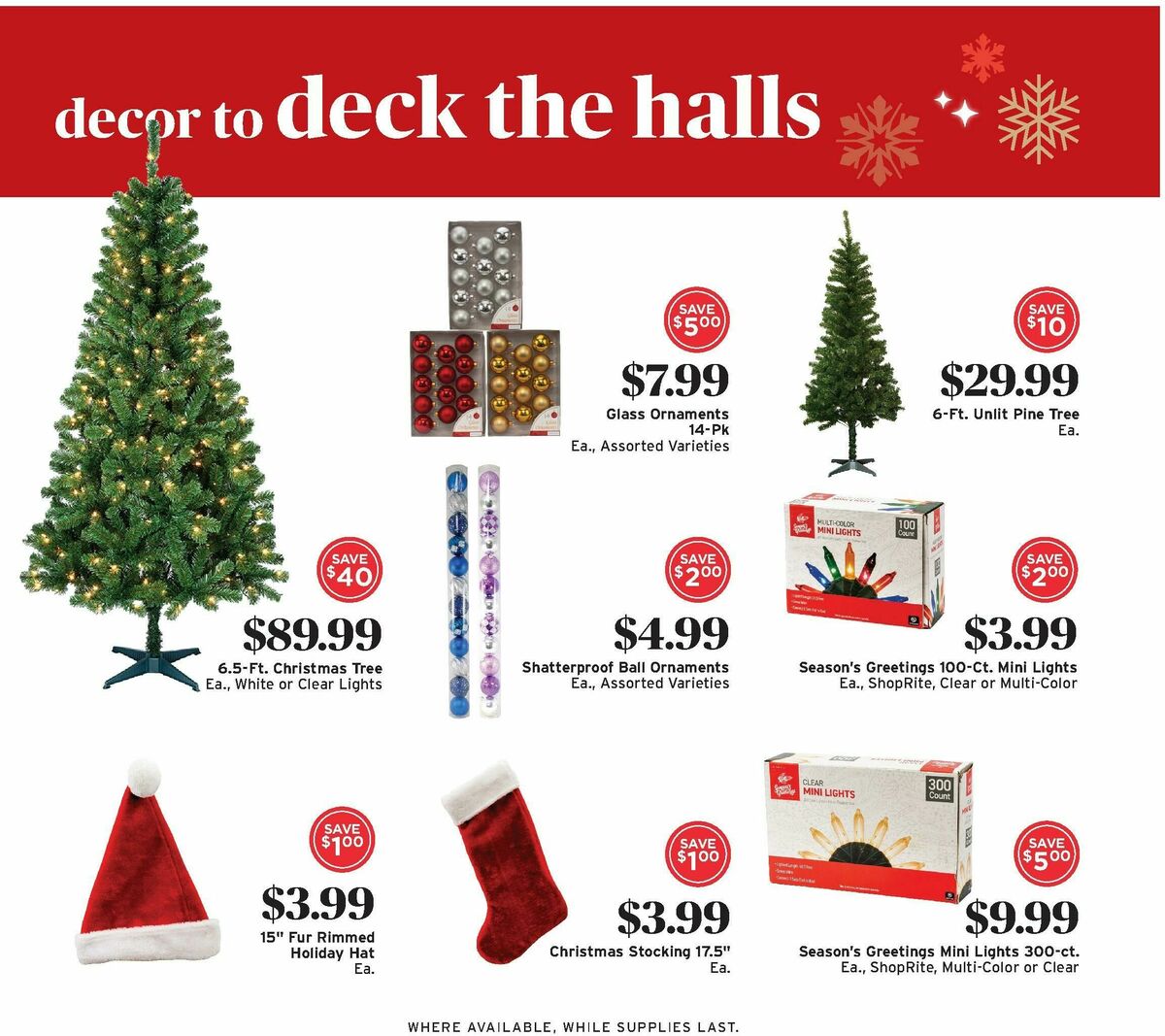 ShopRite Holiday Toy Catalog Weekly Ad from October 31