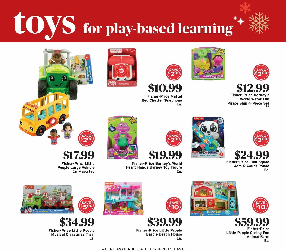 ShopRite Holiday Toy Catalog Weekly Ad from October 31