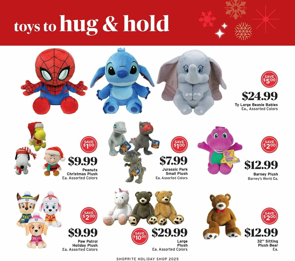 ShopRite Holiday Toy Catalog Weekly Ad from October 31