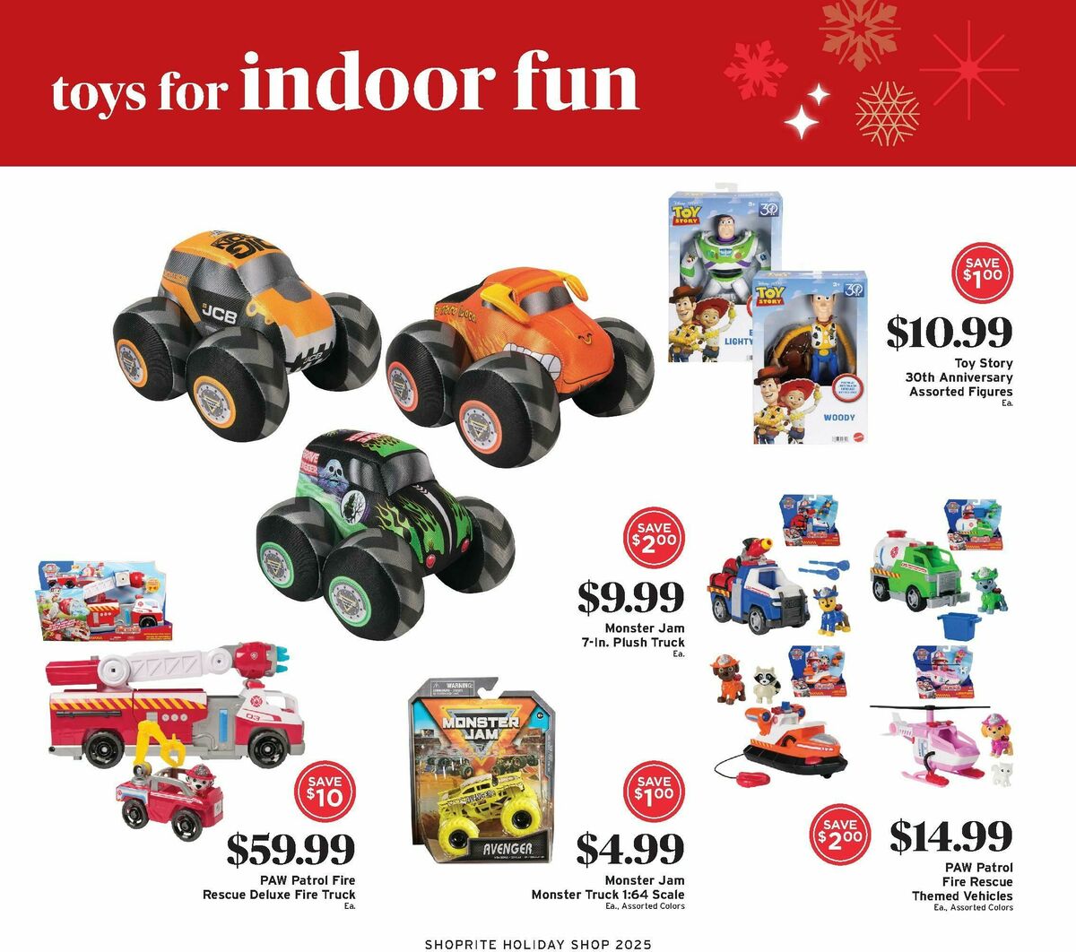 ShopRite Holiday Toy Catalog Weekly Ad from October 31